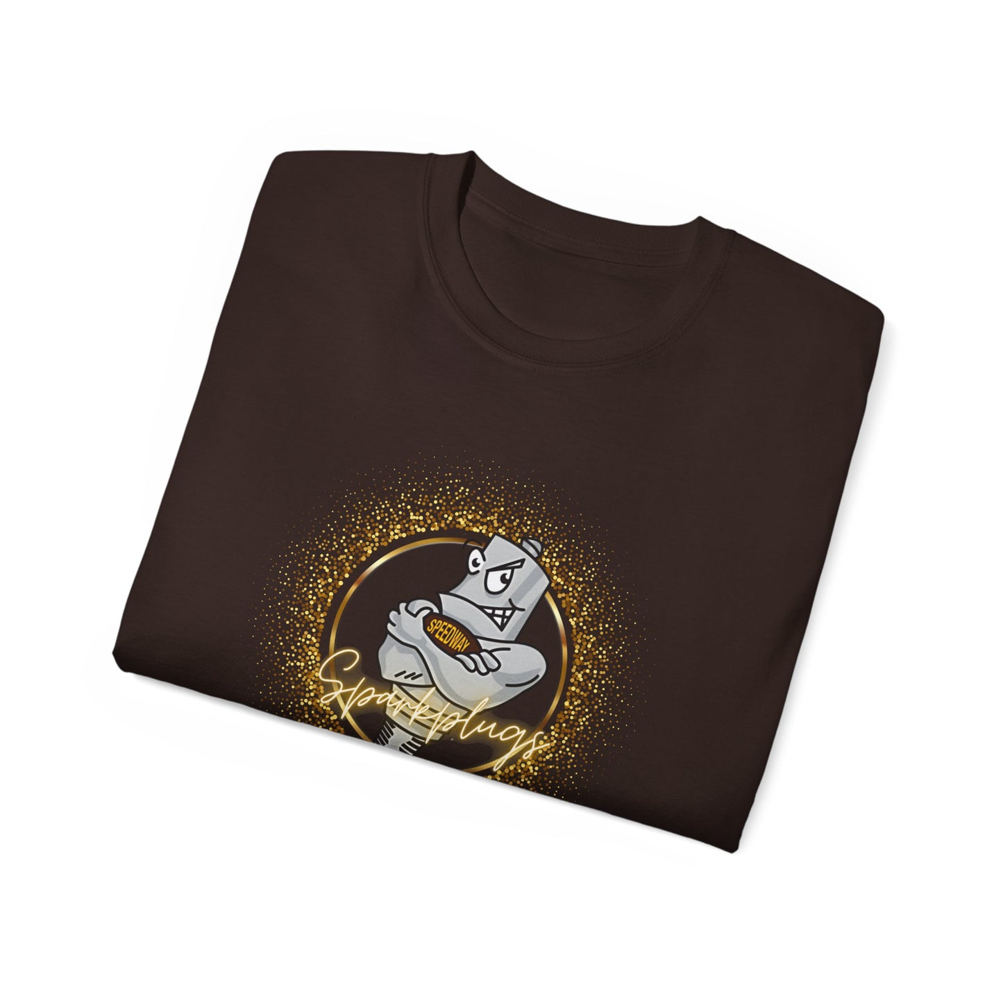 Adult Graphic Tee, Sparkling Speedway Sparkplugs