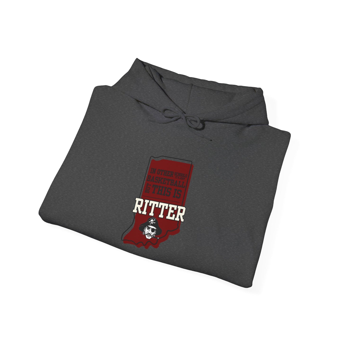 Adult Hoodie - Ritter Raiders Basketball