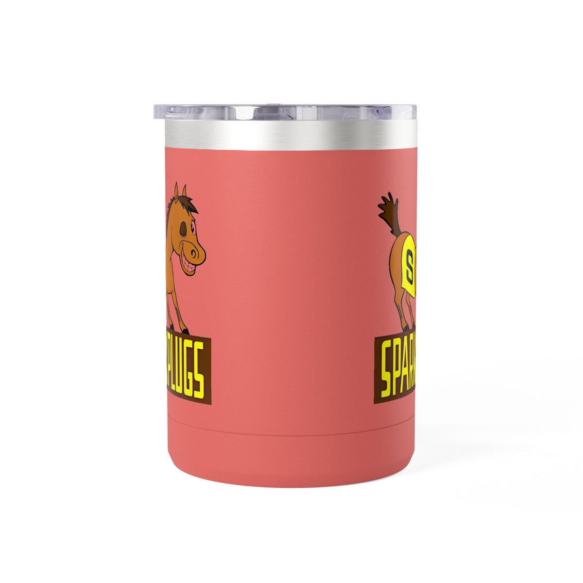 Old School Speedway Logo - 15oz Insulated Coffee Mug Tumbler with Lid