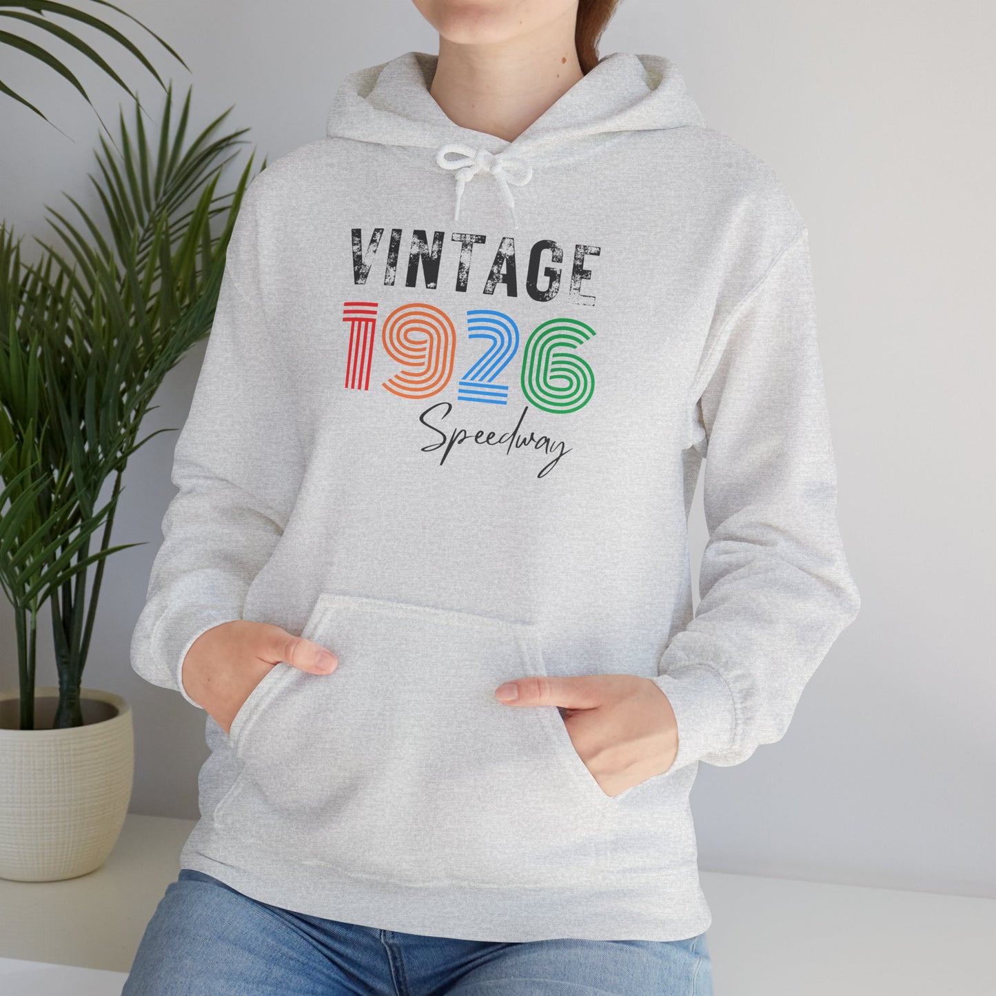 Adult 100th Anniversary - Speedway Vintage Hoodie