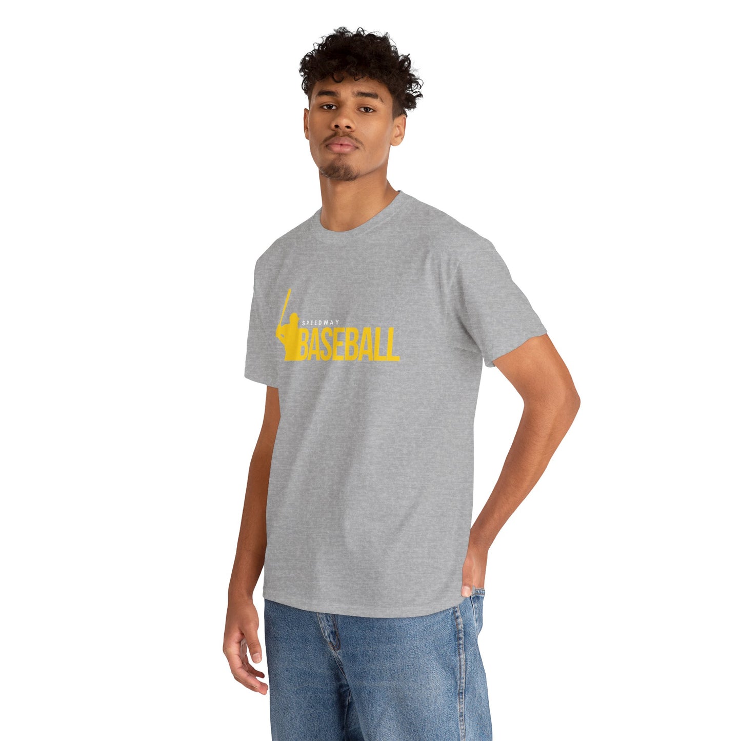 Adult Speedway Baseball Tee