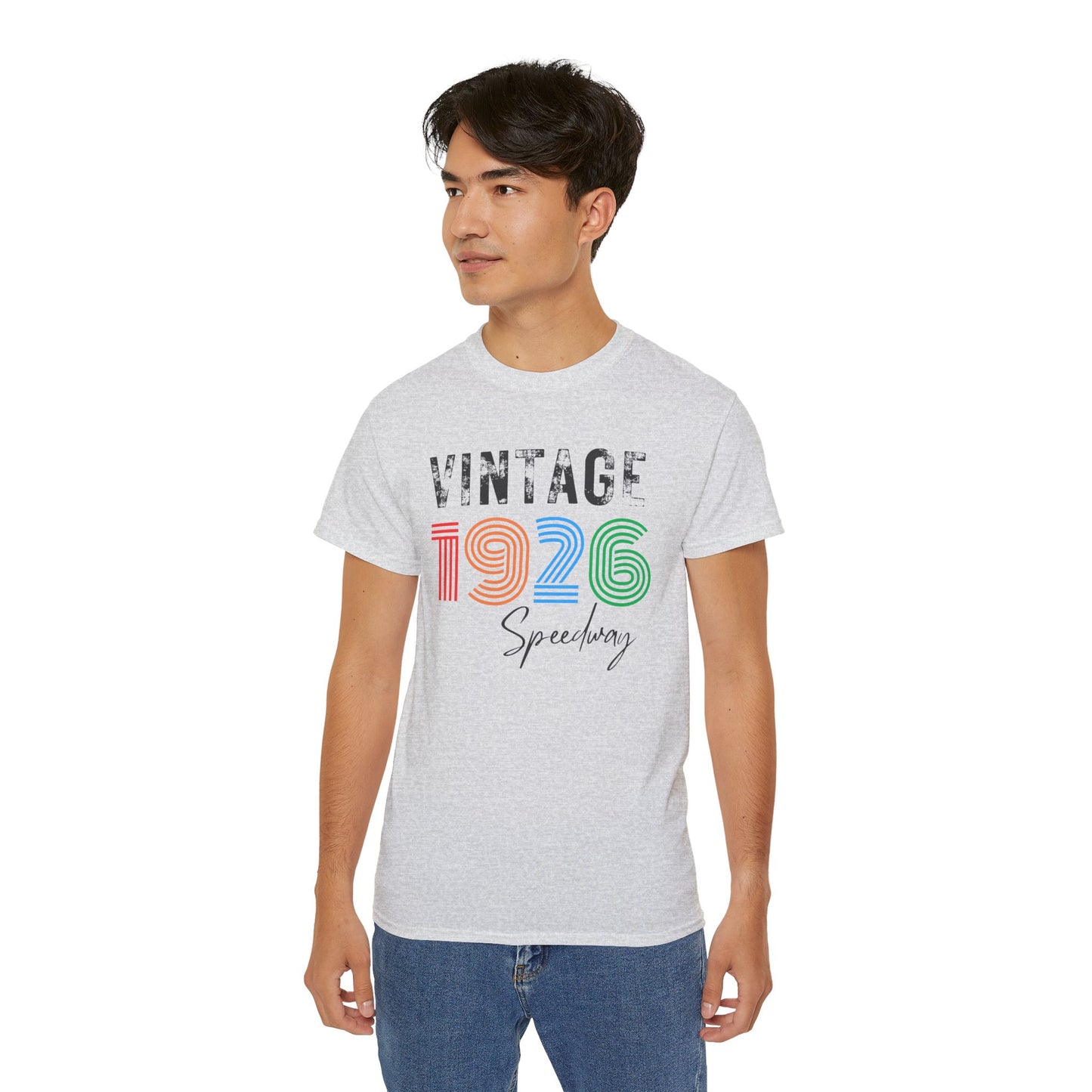 Adult 100th Anniversary - Speedway Vintage Tee