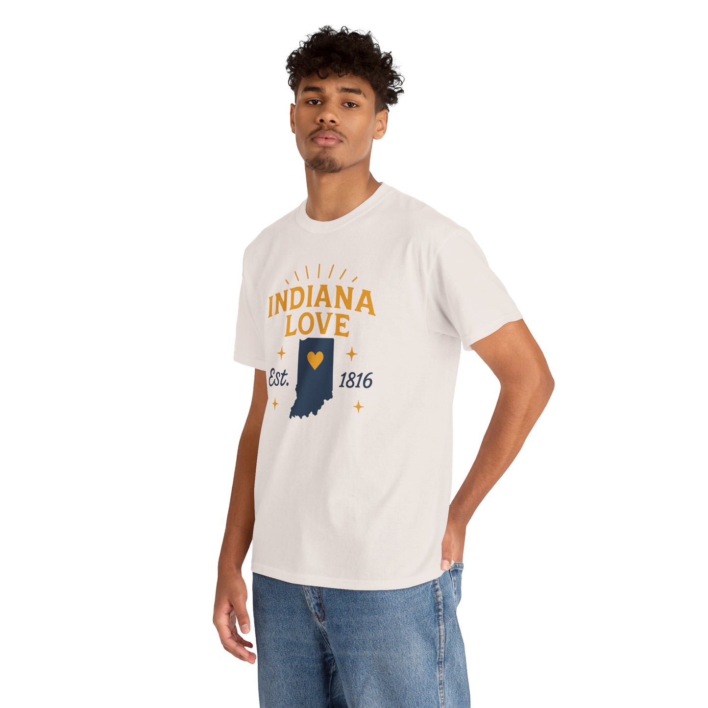 Indiana Love T-Shirt – Est. 1816 State Tee