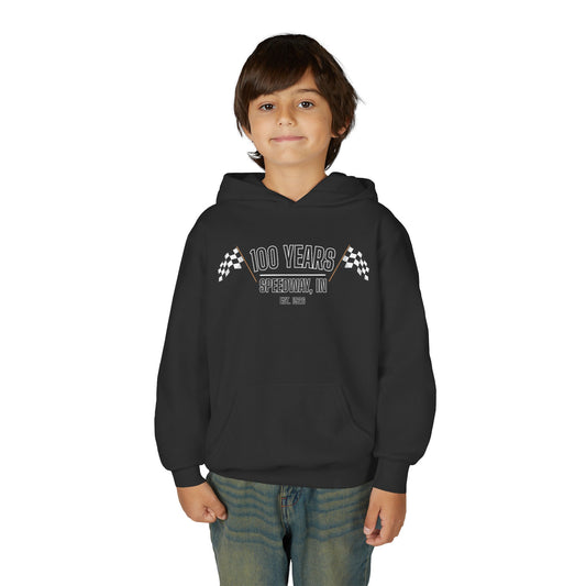Youth 100th Anniversary - Speedway Flag Hoodie