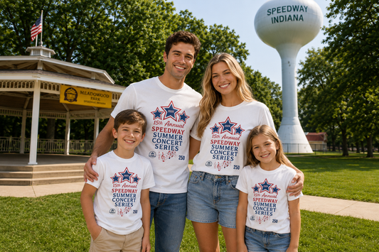Youth Speedway Summer Concert Series T-Shirt - 15th Anniversary