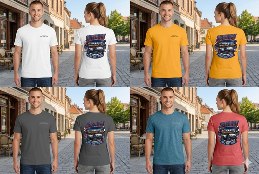 Speedway Golf Cart Club T‑Shirt