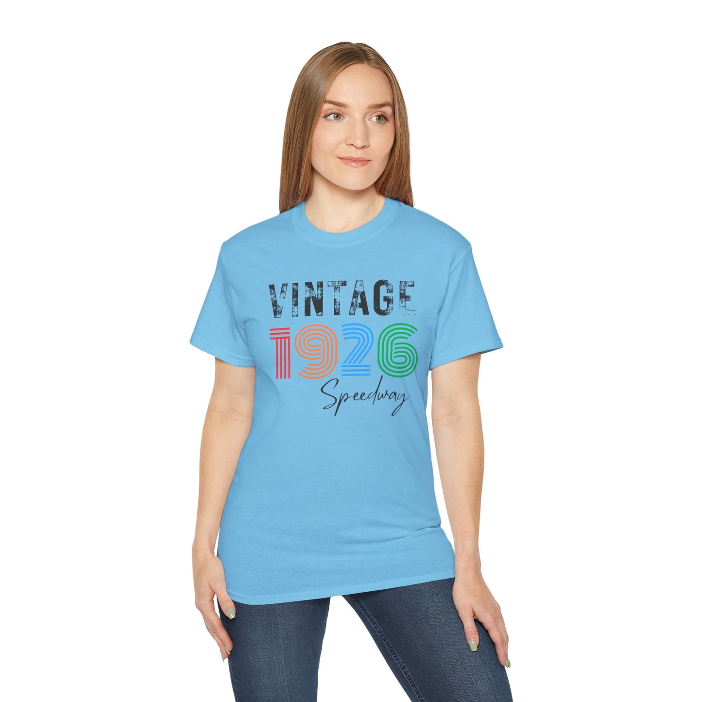 Adult 100th Anniversary - Speedway Vintage Tee