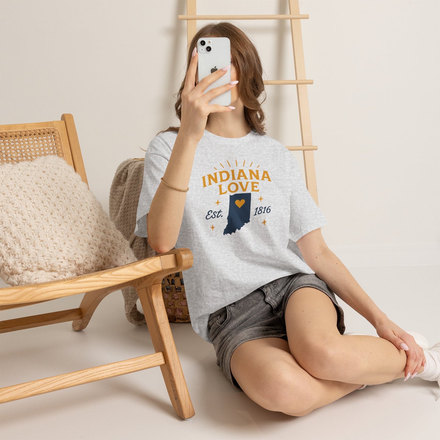 Indiana Love T-Shirt – Est. 1816 State Tee