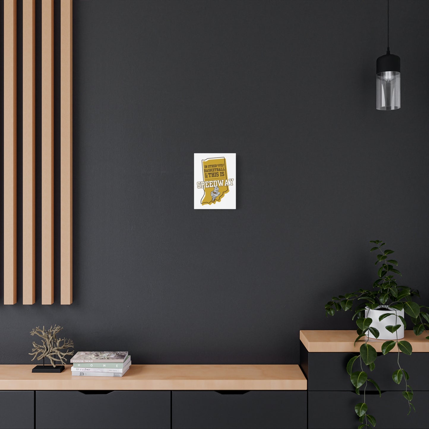 Canvas Wall Art - Speedway Basketball