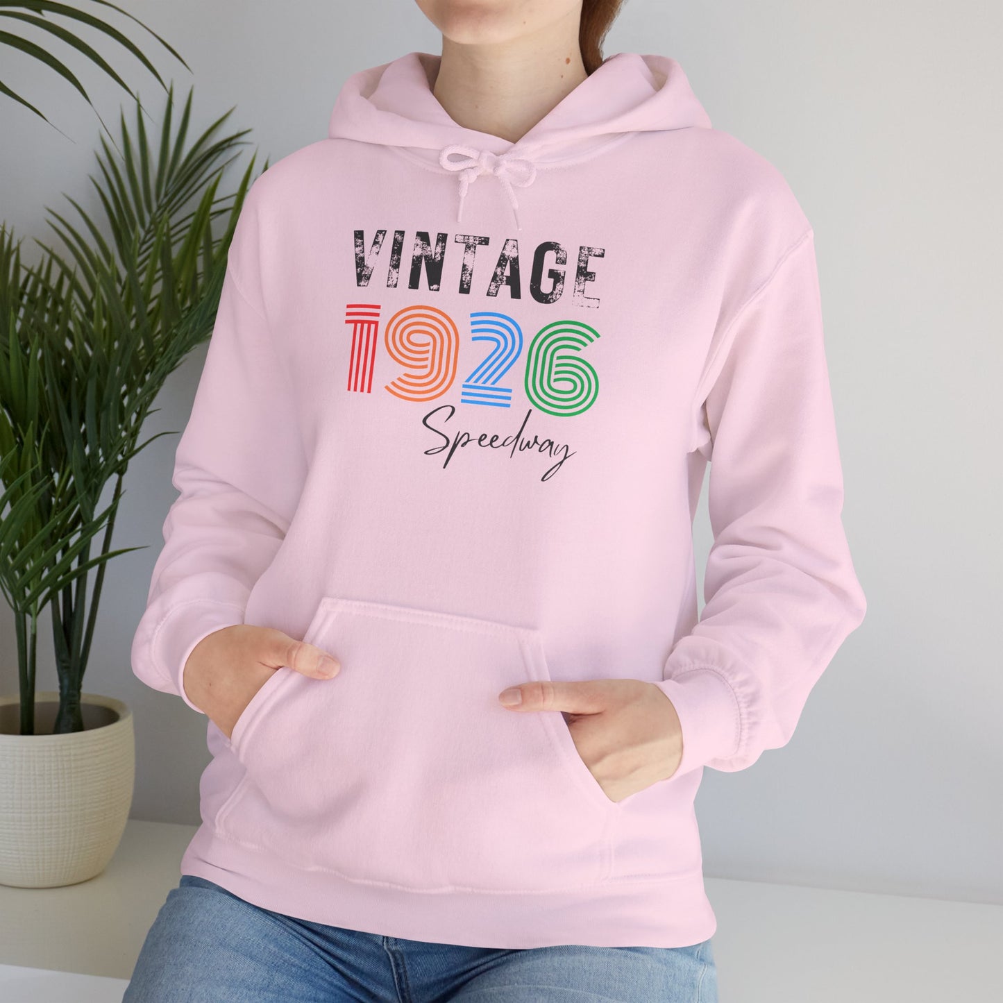 Adult 100th Anniversary - Speedway Vintage Hoodie