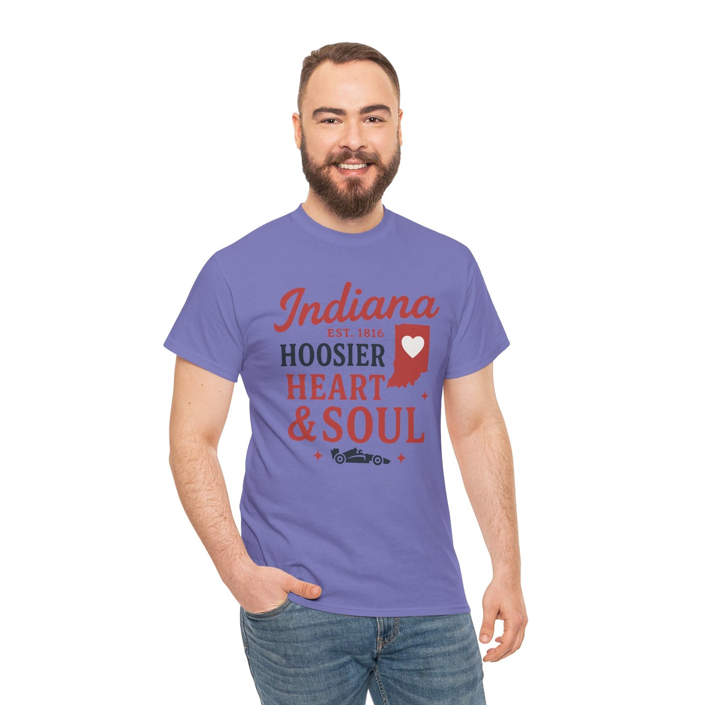 Indiana Hoosier Heart & Soul T-Shirt