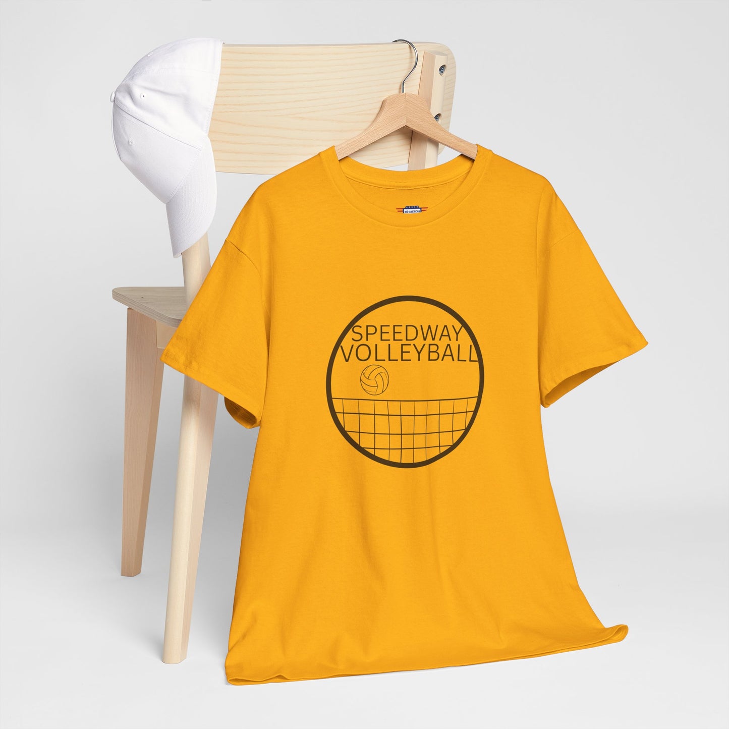 Adult Vintage Speedway Volleyball T-Shirt
