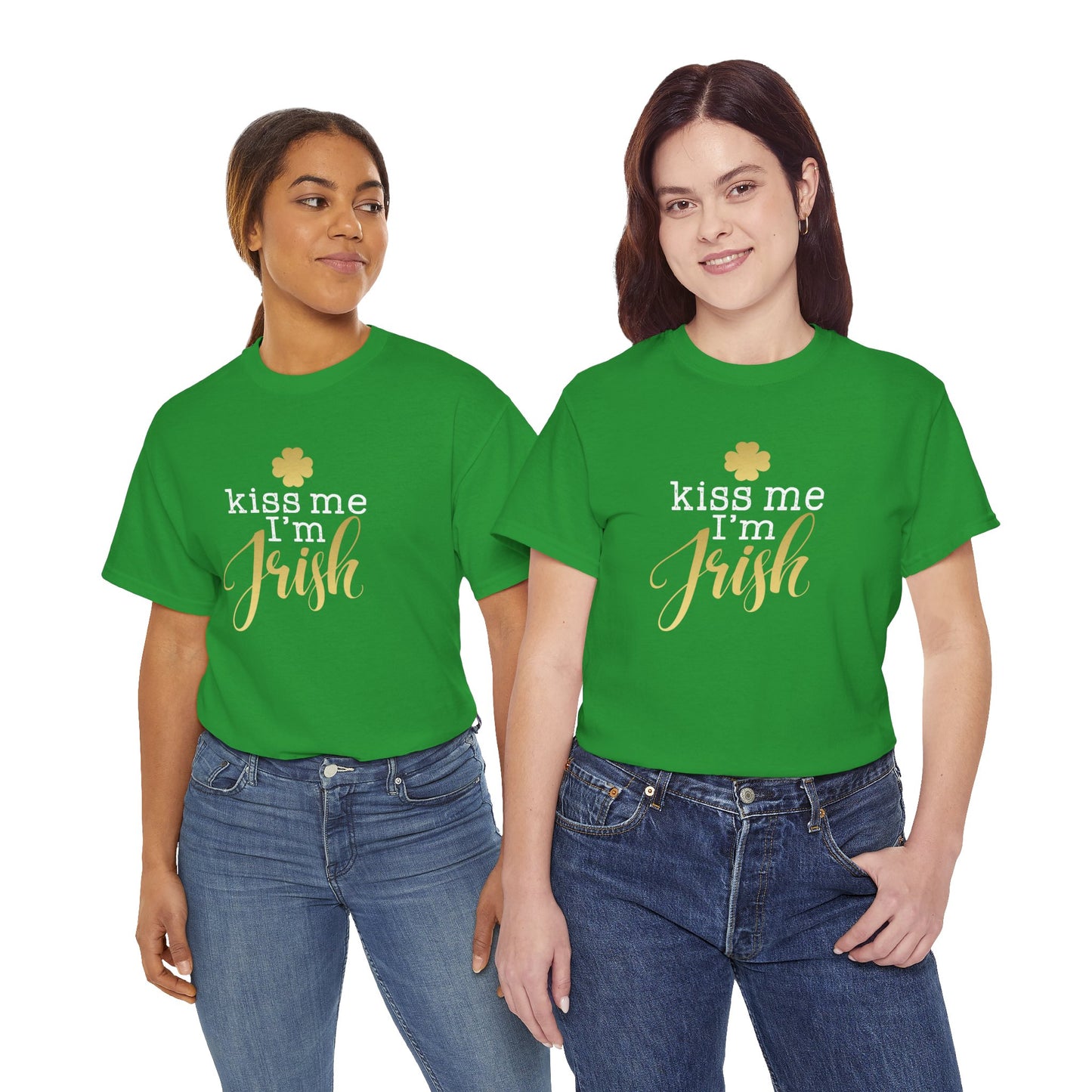 Adult Kiss Me I'm Irish T‑Shirt
