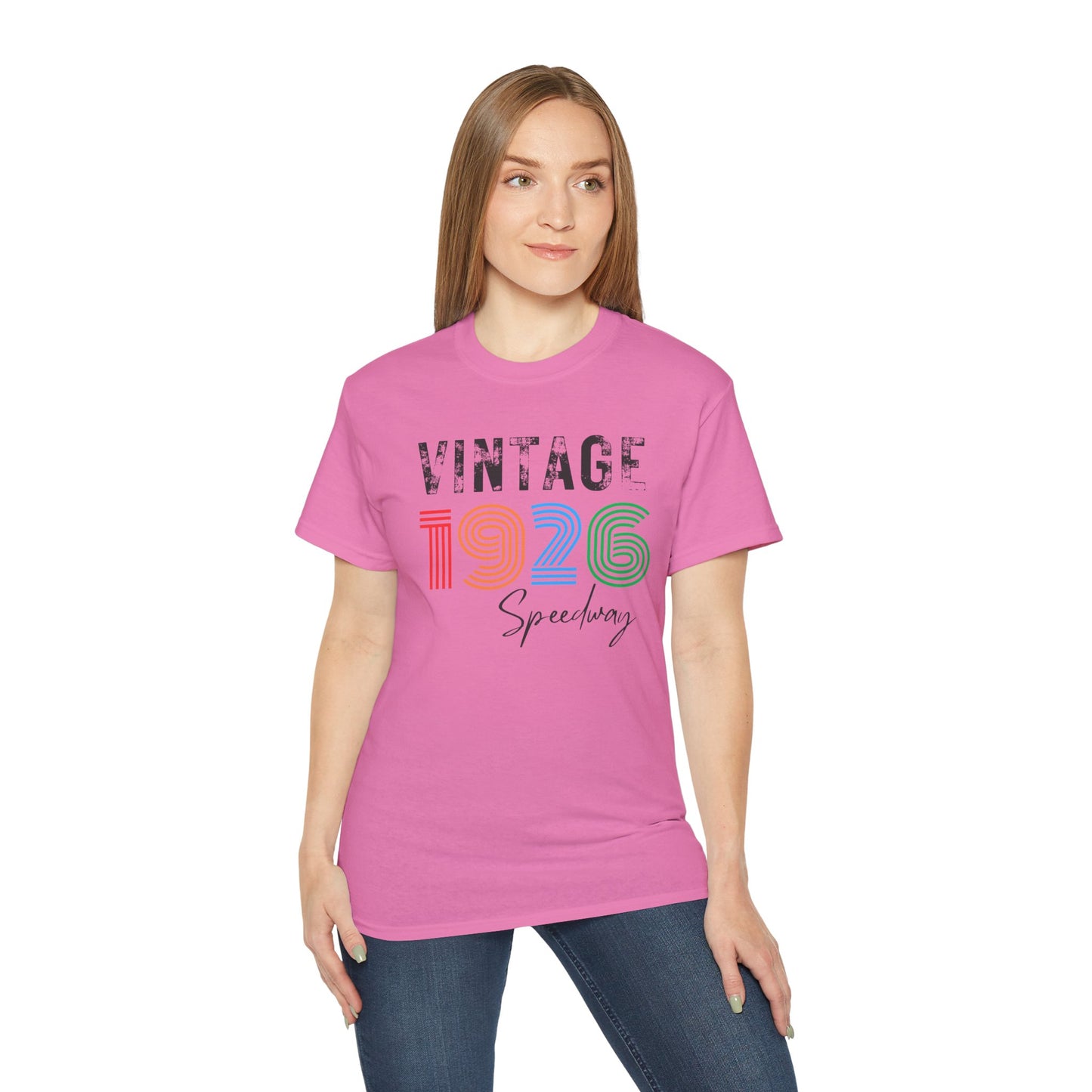 Adult 100th Anniversary - Speedway Vintage Tee