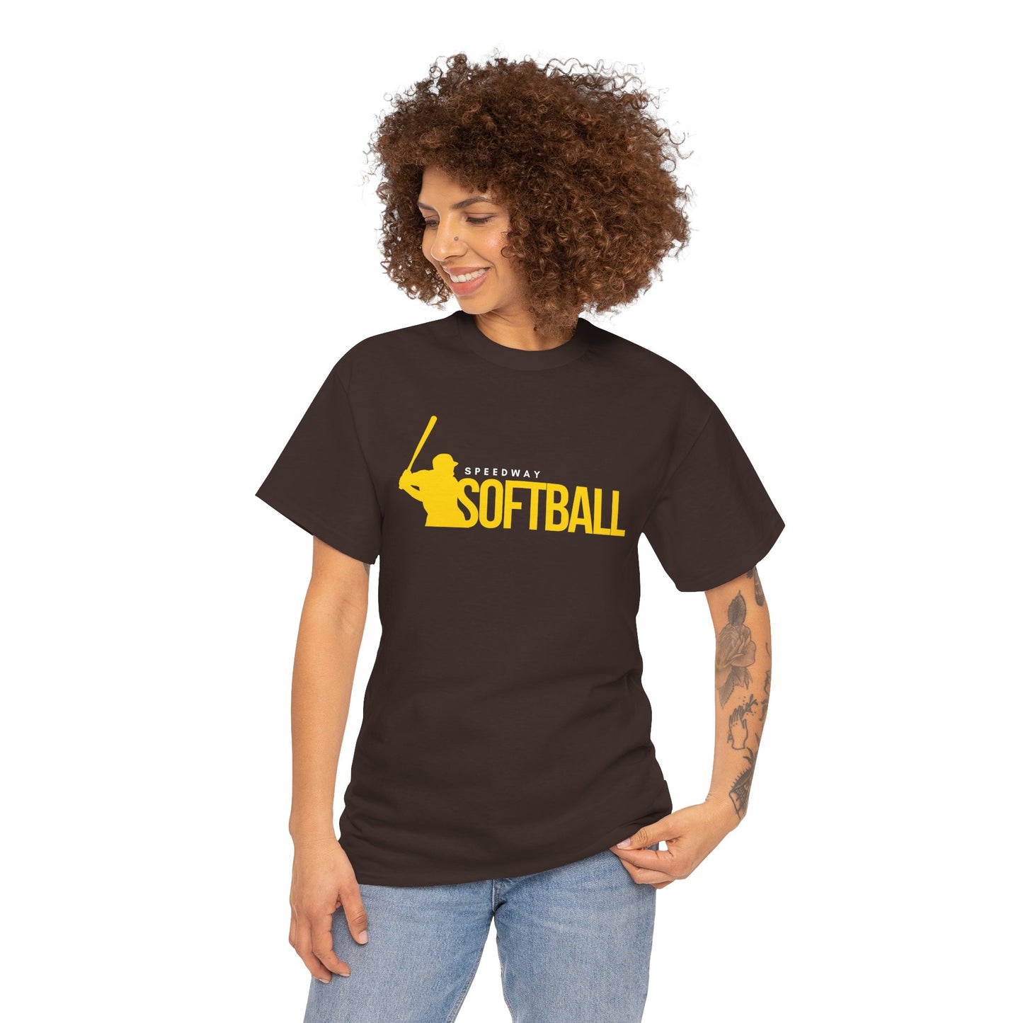 Adult Speedway Softball Tee