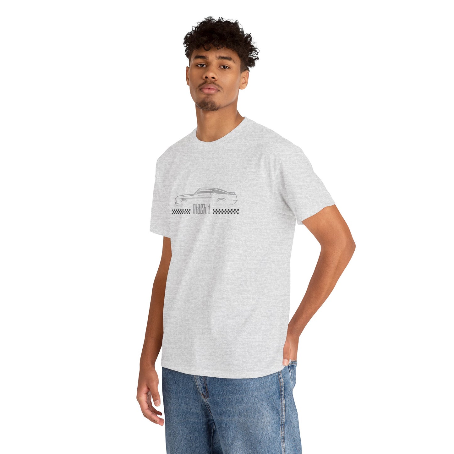 Adult Mustang Mach 1 tee — Vintage Muscle Car