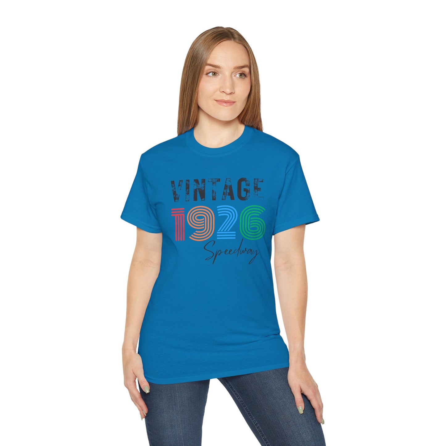 Adult 100th Anniversary - Speedway Vintage Tee