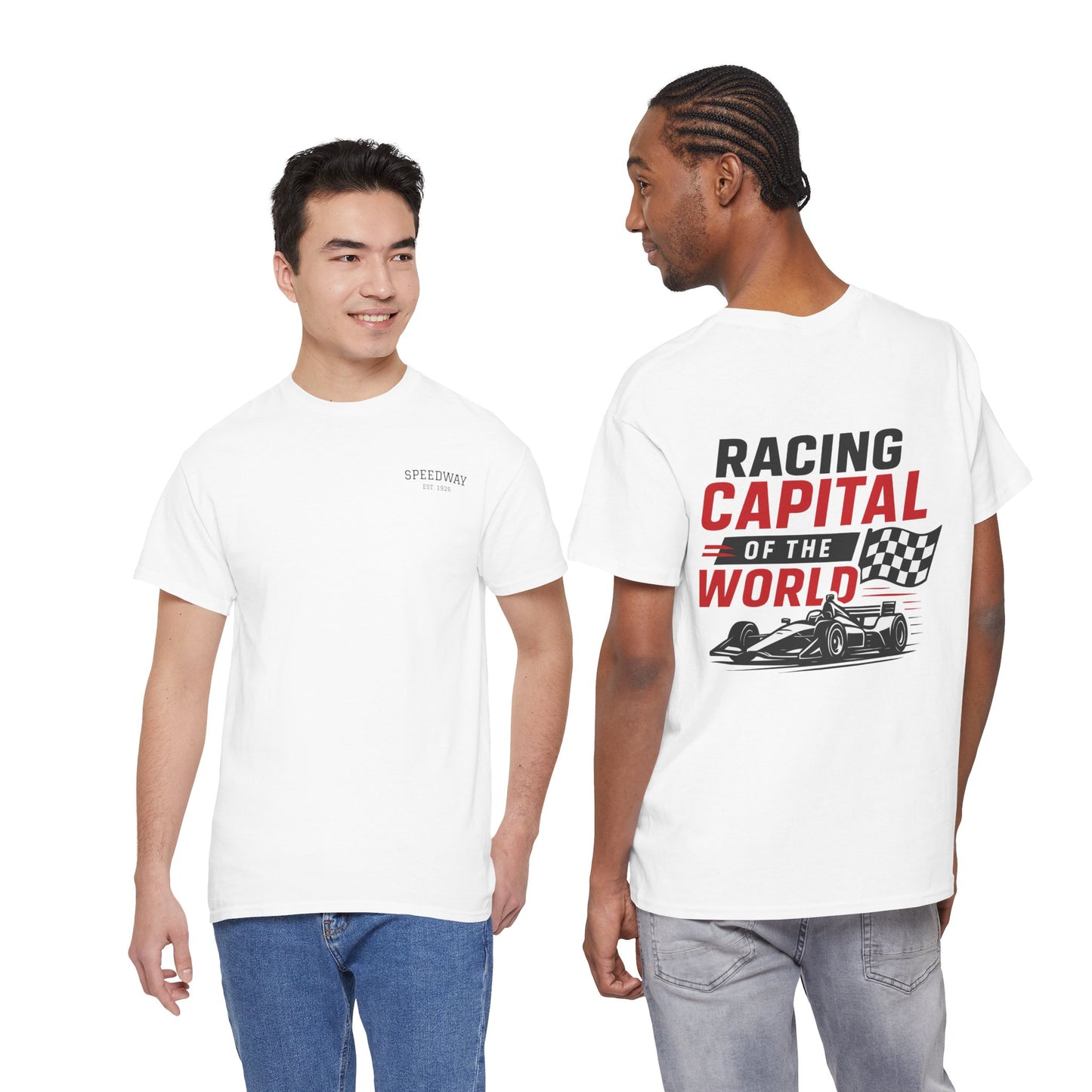 Racing Capital of the World T-Shirt — Indy Race Car Graphic Tee