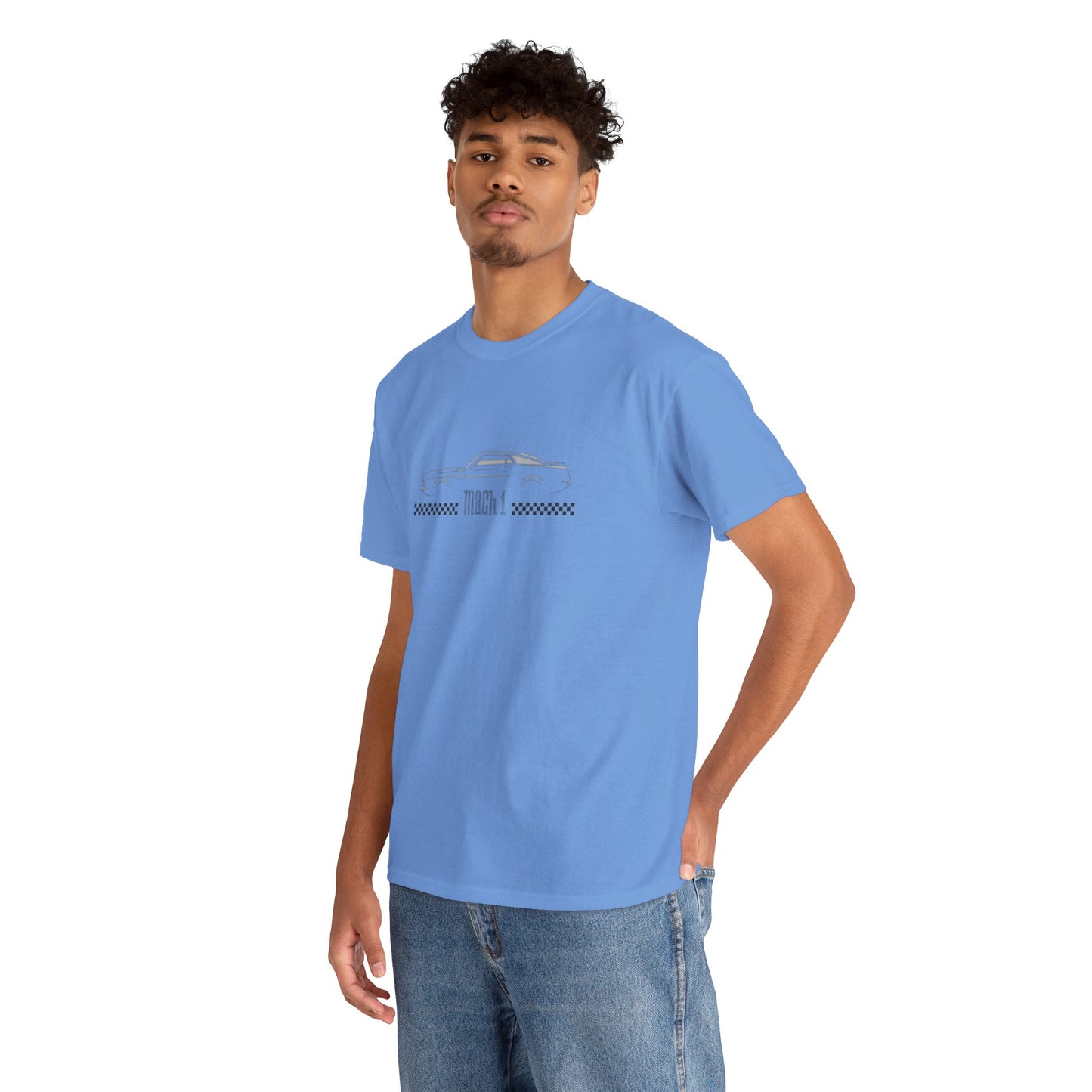 Adult Mustang Mach 1 tee — Vintage Muscle Car