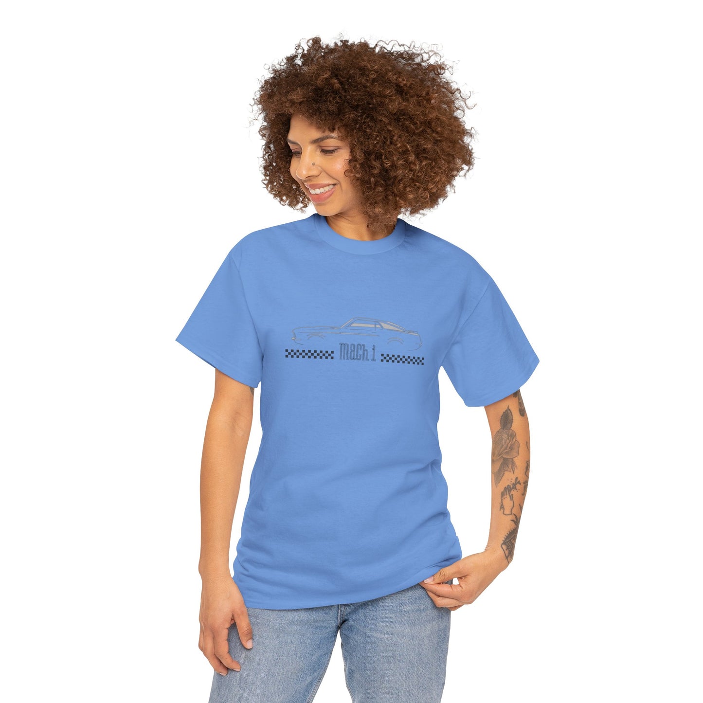 Adult Mustang Mach 1 tee — Vintage Muscle Car
