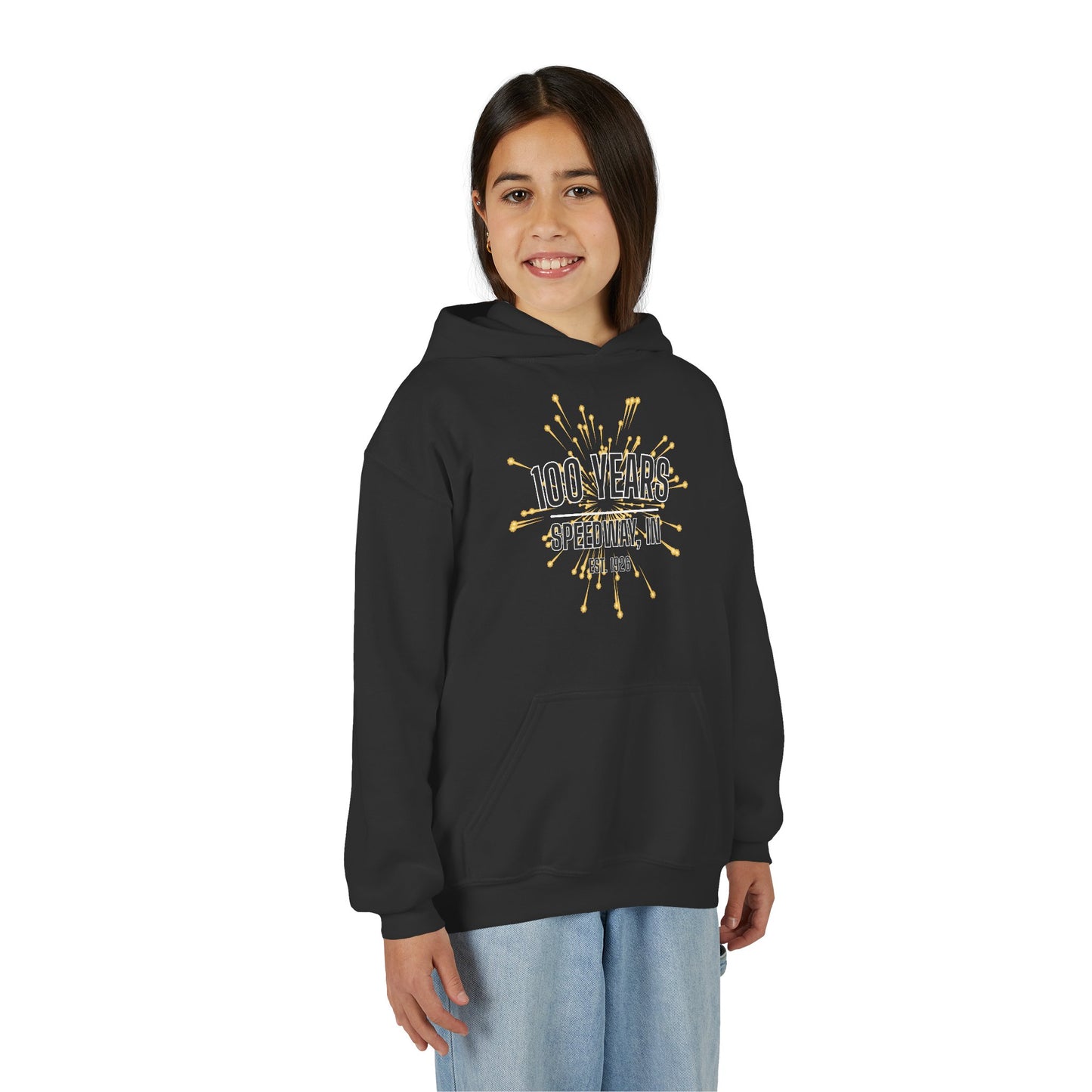 Youth 100th Anniversary - Speedway Firework Hoodie