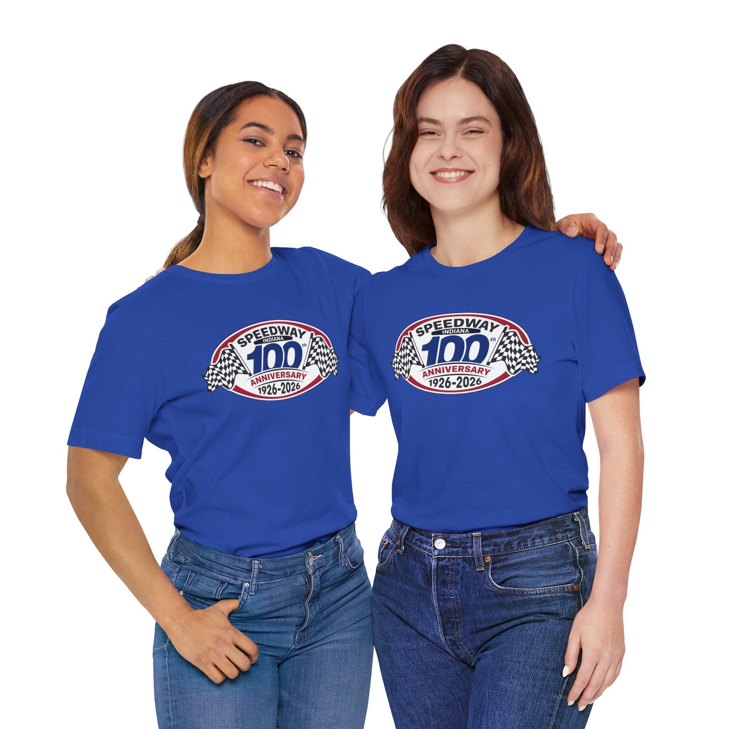 Adult Official Logo Centennial T-Shirt — Speedway '1926–2026'
