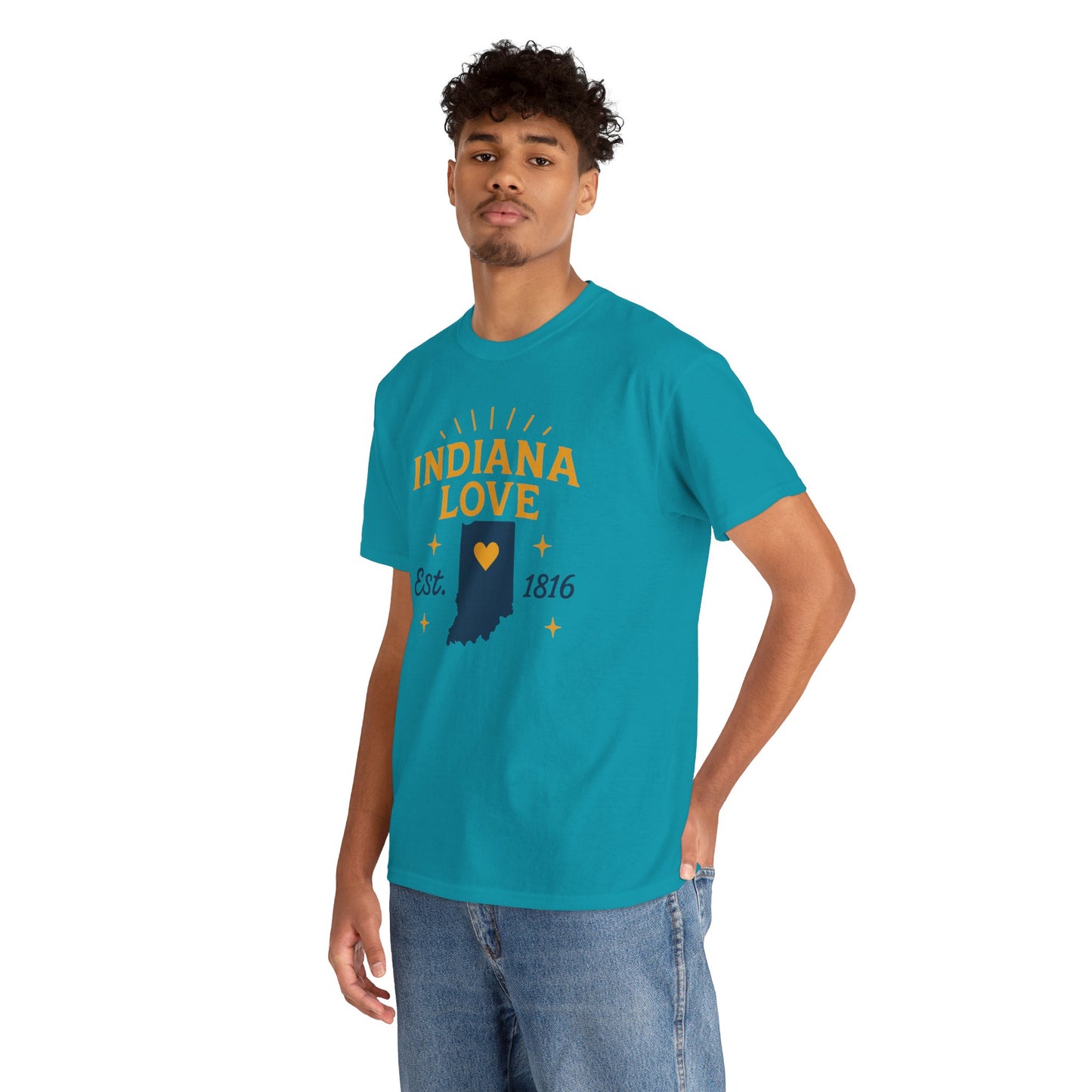 Indiana Love T-Shirt – Est. 1816 State Tee