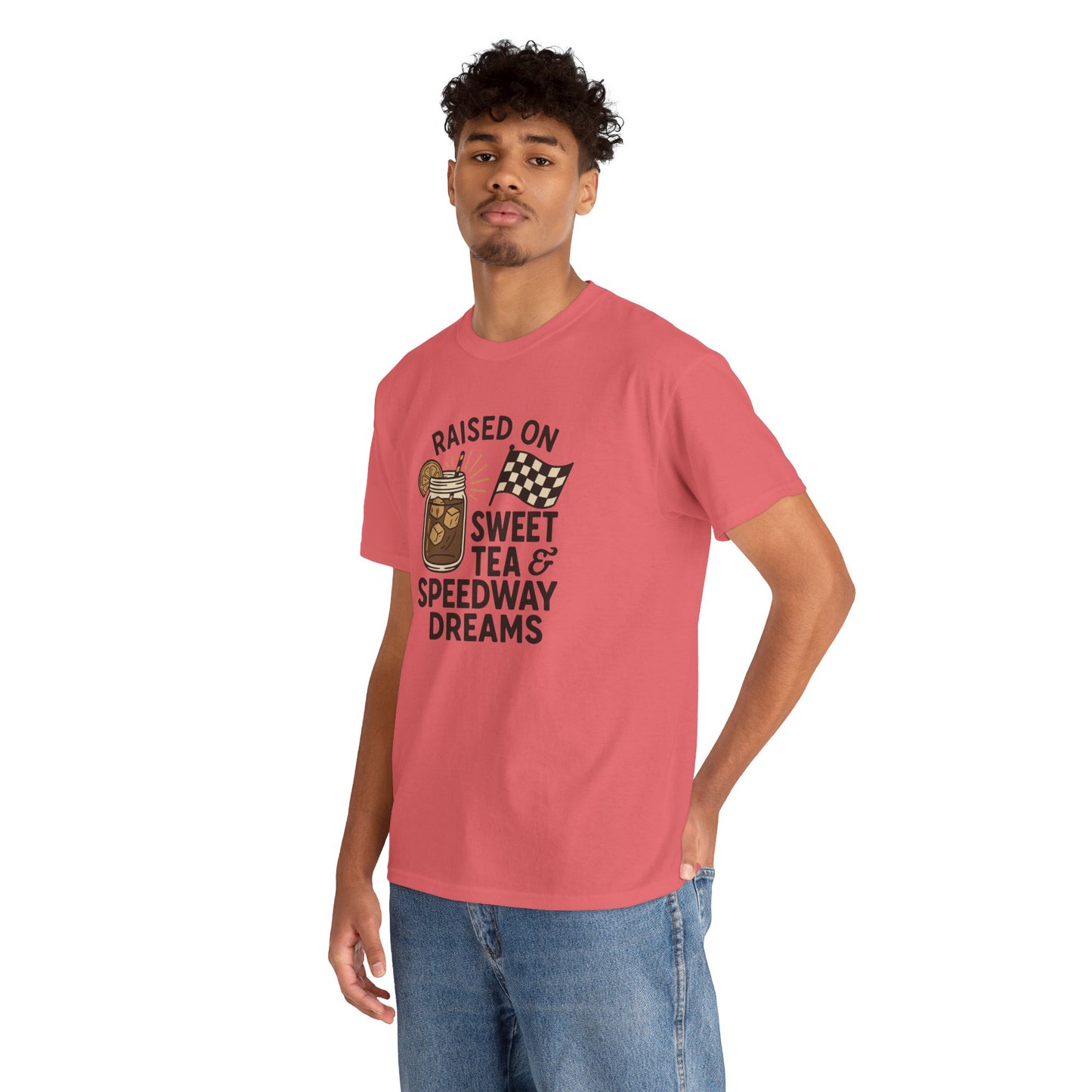 Raised on Sweet Tea & Speedway Dreams Tee