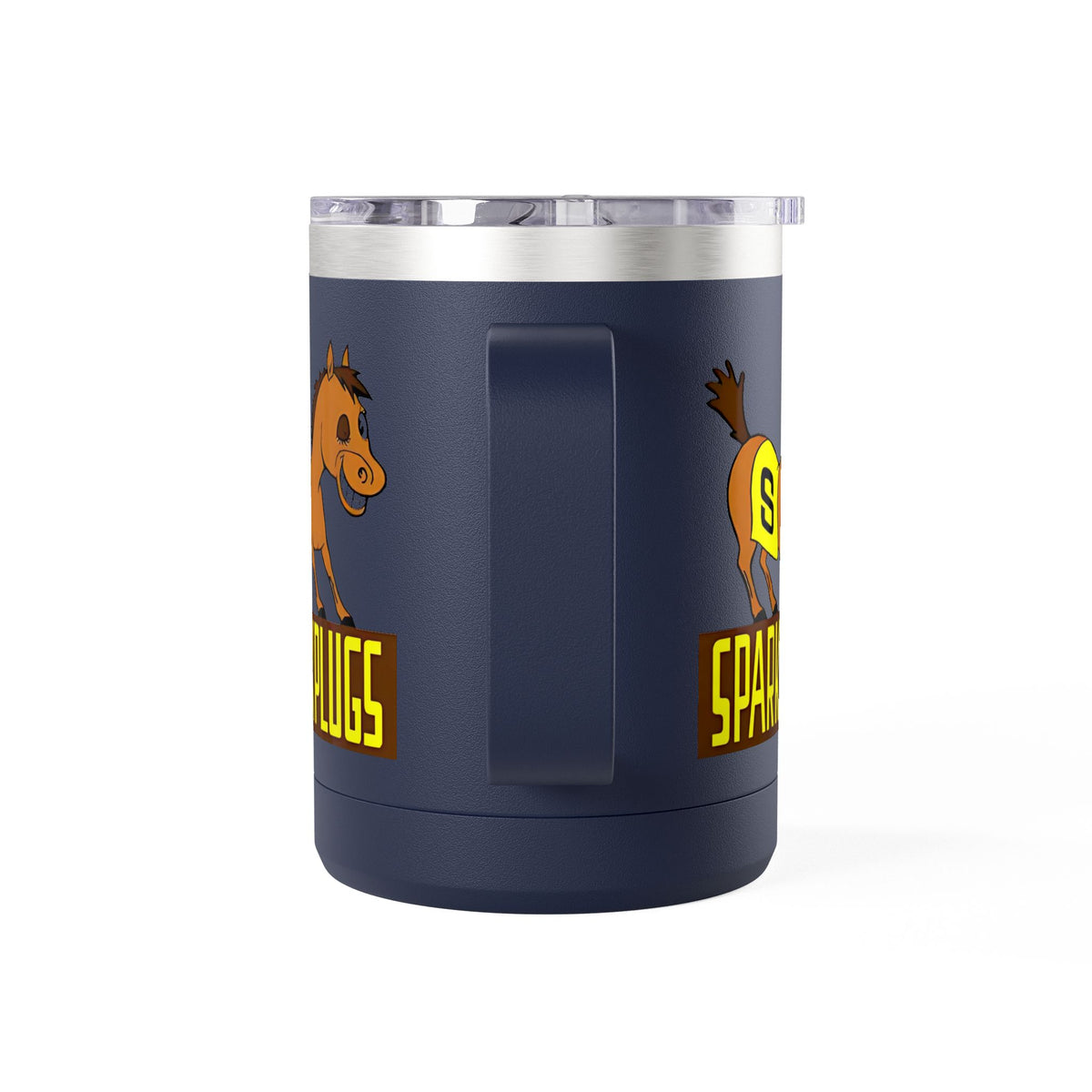 Old School Speedway Logo - 15oz Insulated Coffee Mug Tumbler with Lid