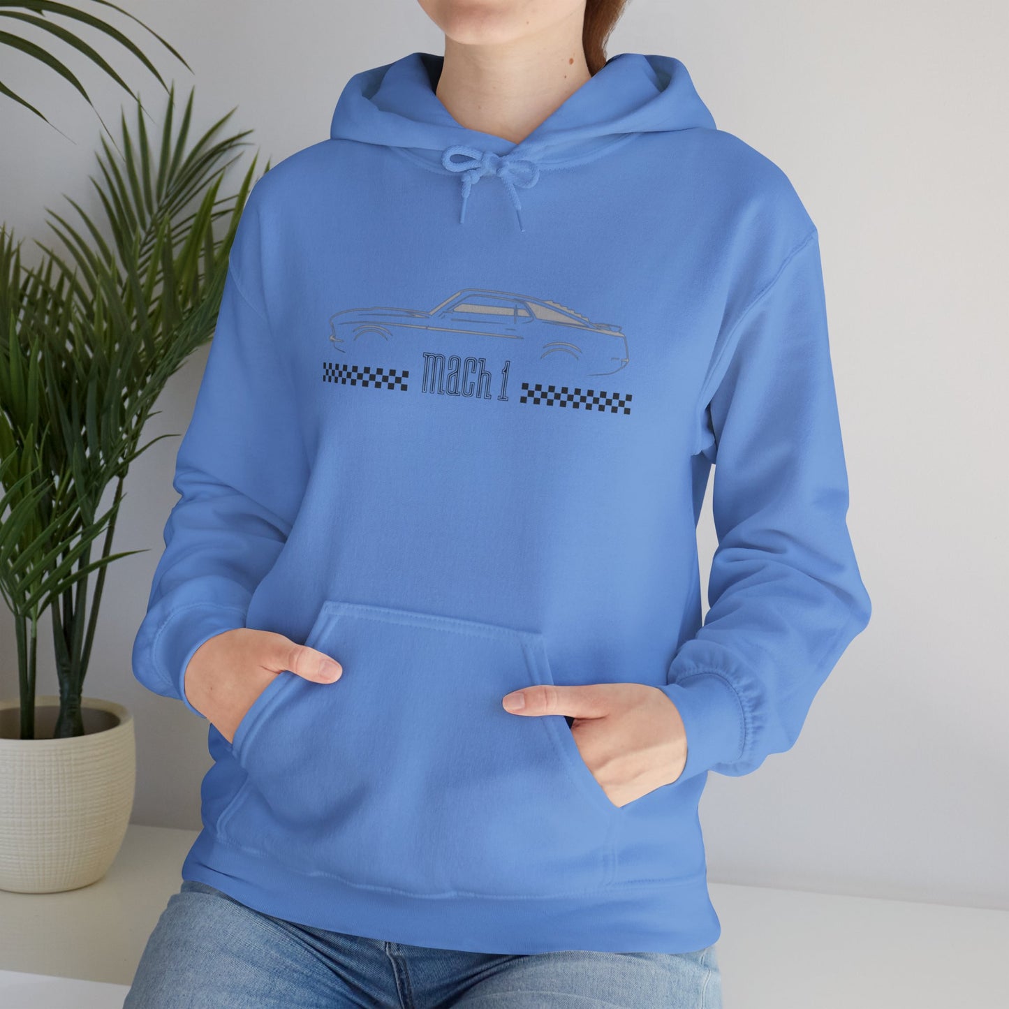 Adult Mustang Mach 1 Sweatshirt — Vintage Muscle Car