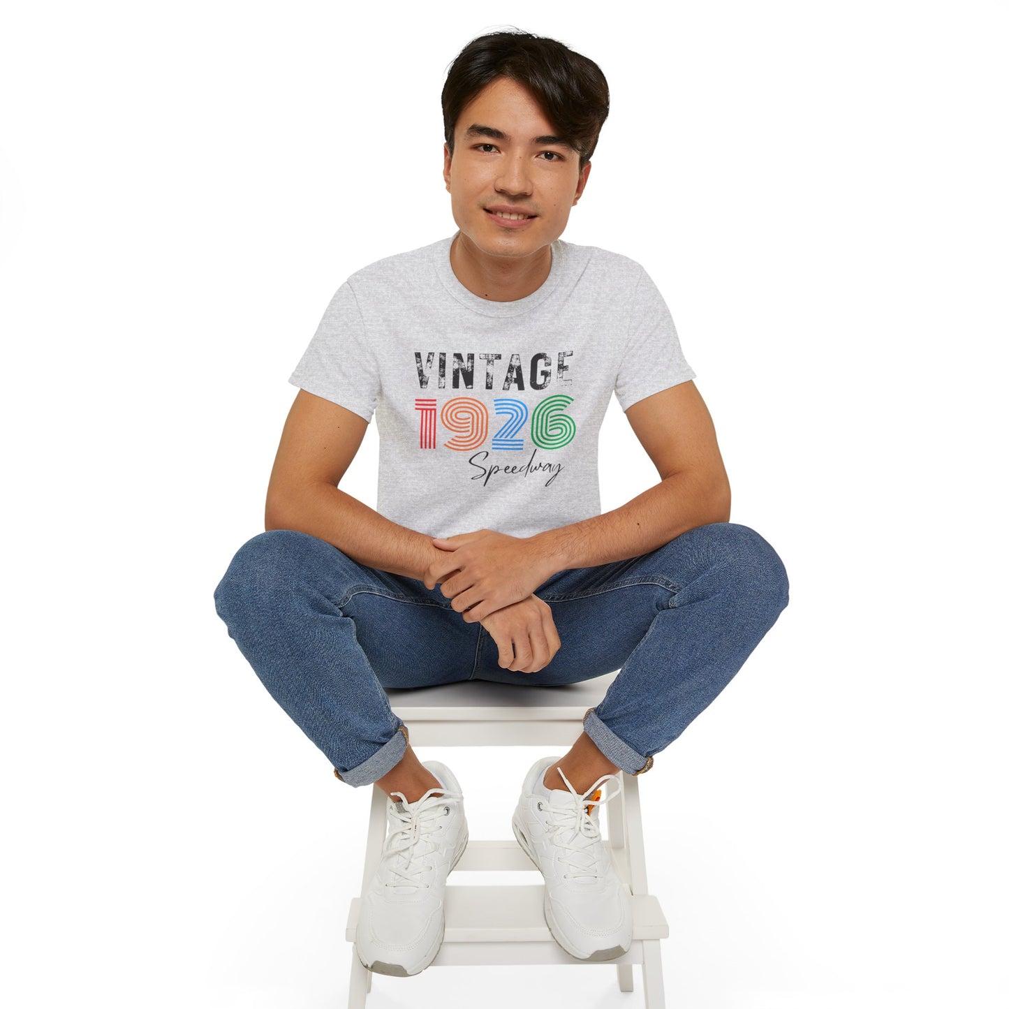 Adult 100th Anniversary - Speedway Vintage Tee