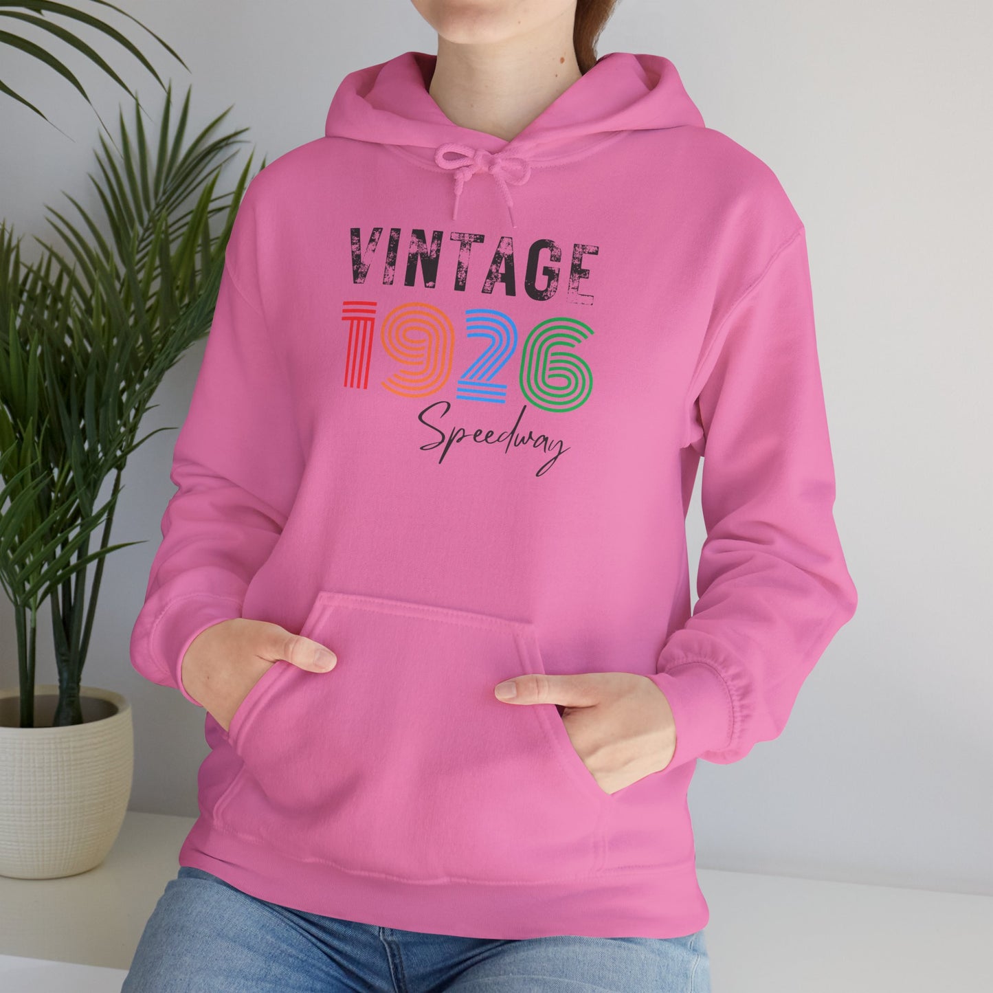 Adult 100th Anniversary - Speedway Vintage Hoodie