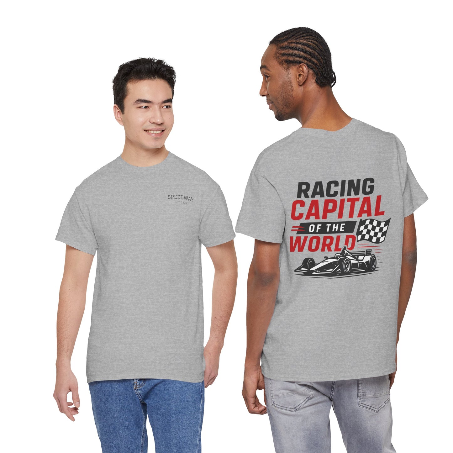 Racing Capital of the World T-Shirt — Indy Race Car Graphic Tee
