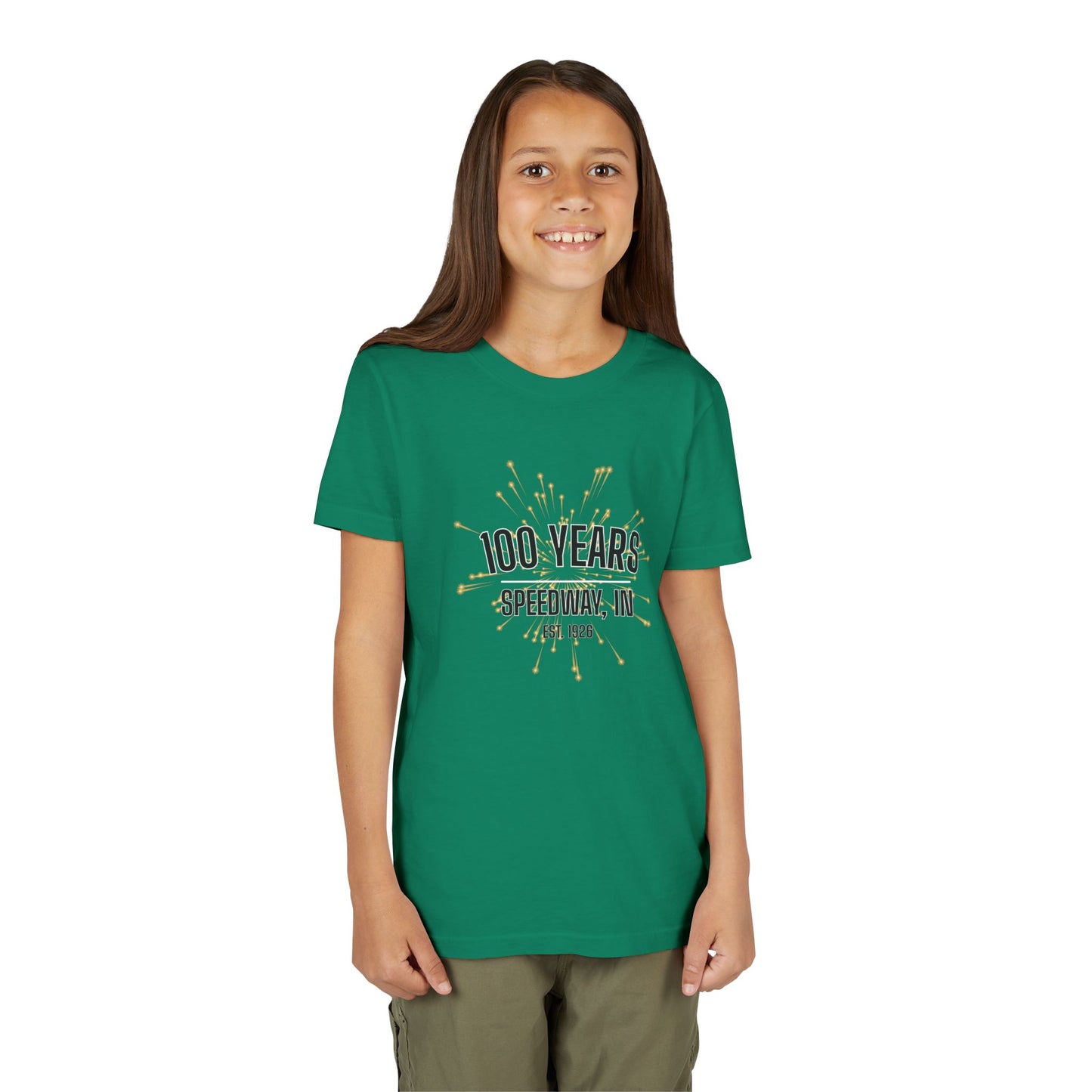 Youth 100th Anniversary - Speedway Firework Tee