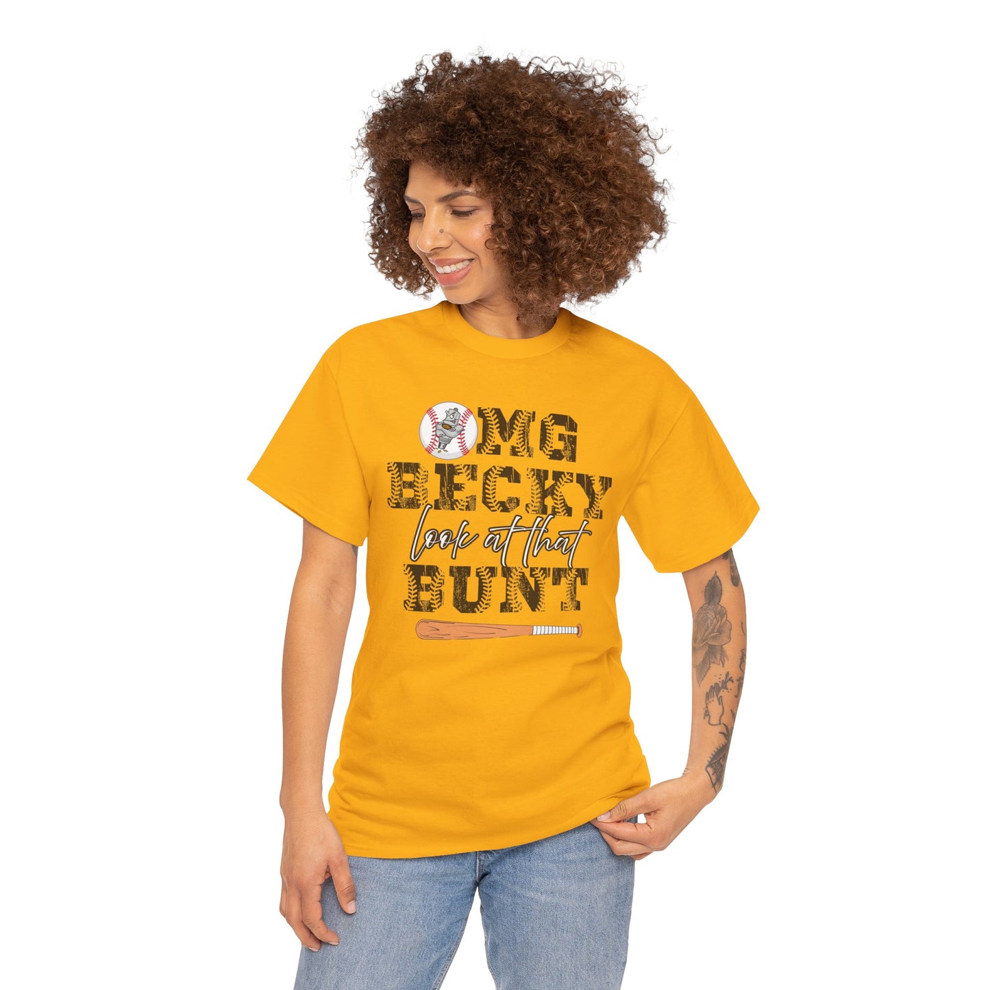 OMG Becky Look at That Bunt Speedway Baseball T-Shirt