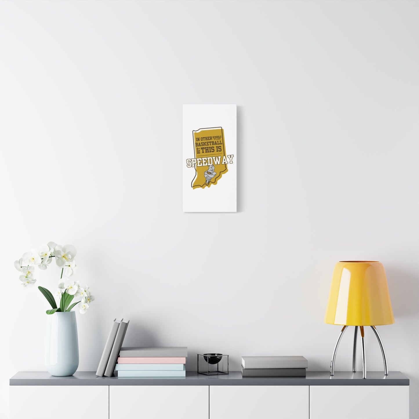 Canvas Wall Art - Speedway Basketball