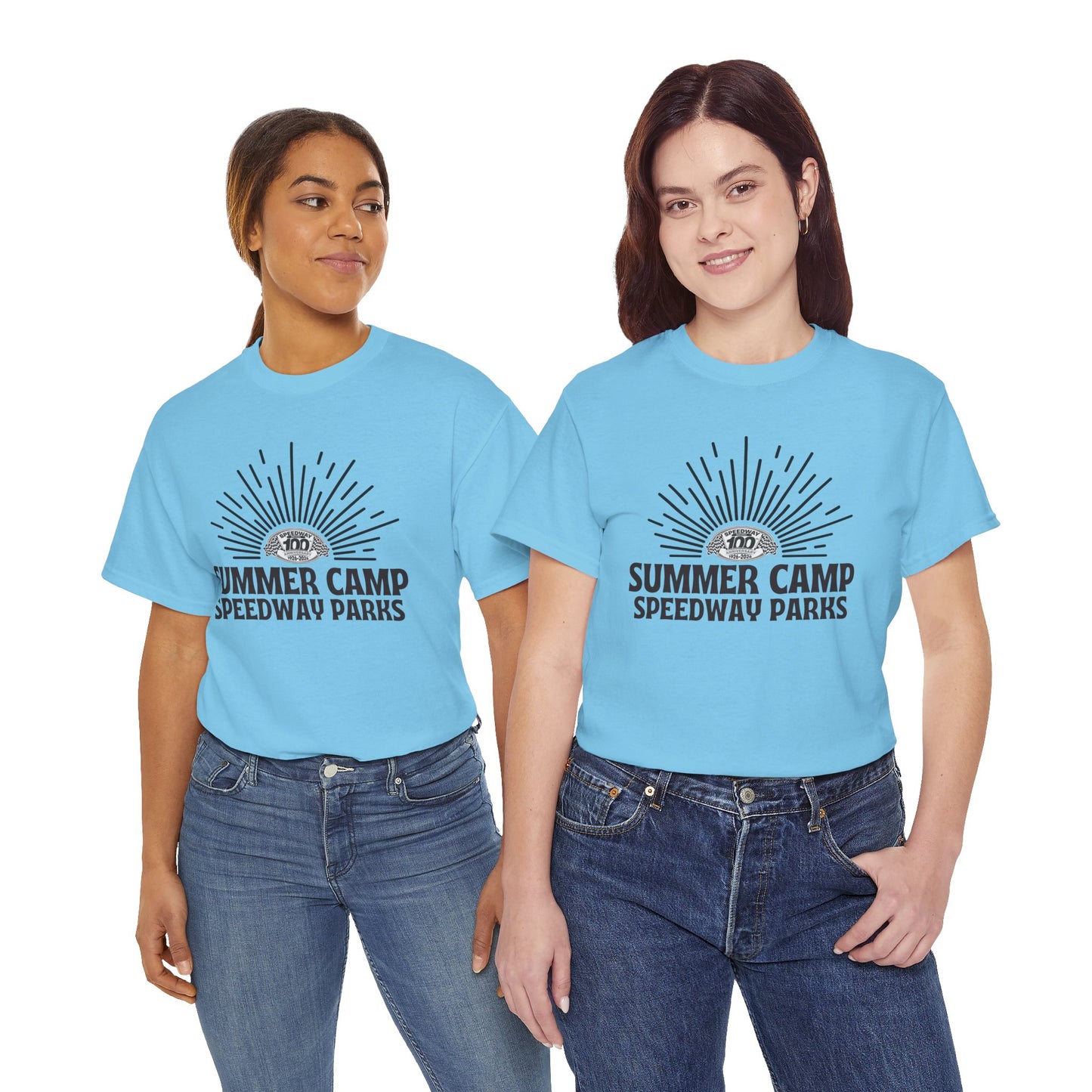 Adult Summer Camp T-Shirt - 2026 Speedway Parks Sunrise Tee