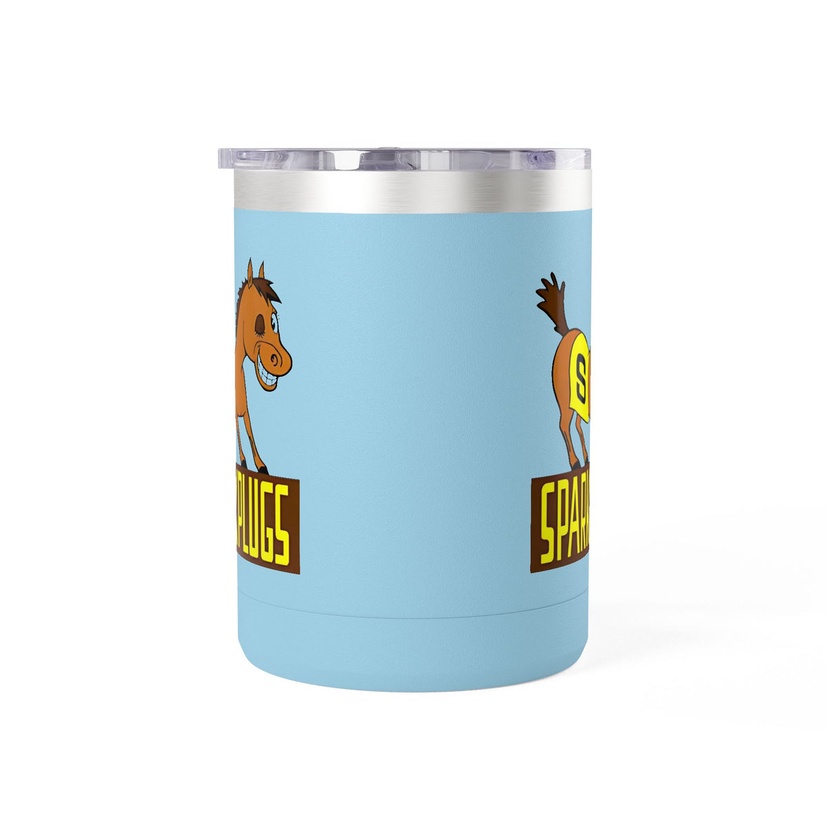 Old School Speedway Logo - 15oz Insulated Coffee Mug Tumbler with Lid