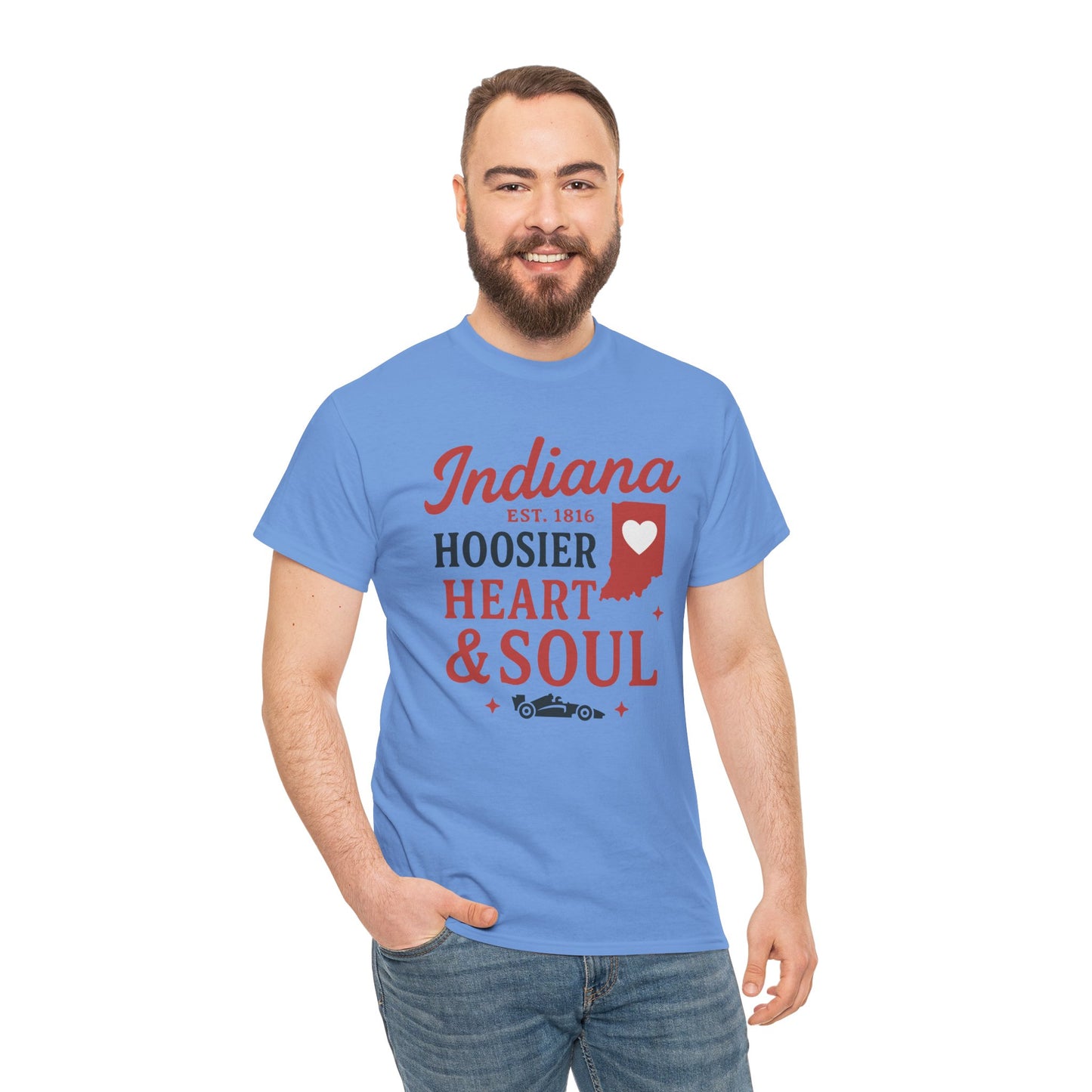 Indiana Hoosier Heart & Soul T-Shirt