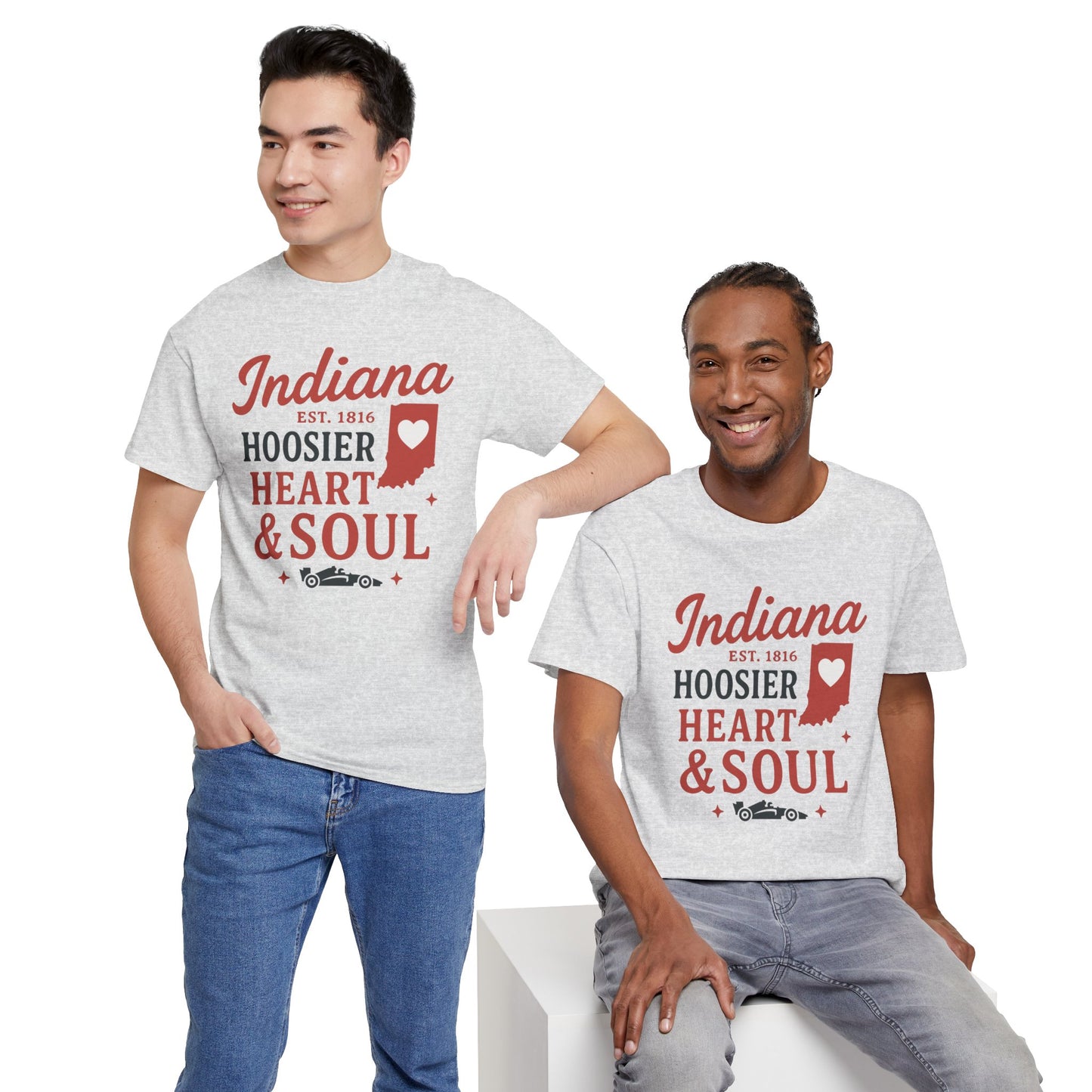Indiana Hoosier Heart & Soul T-Shirt
