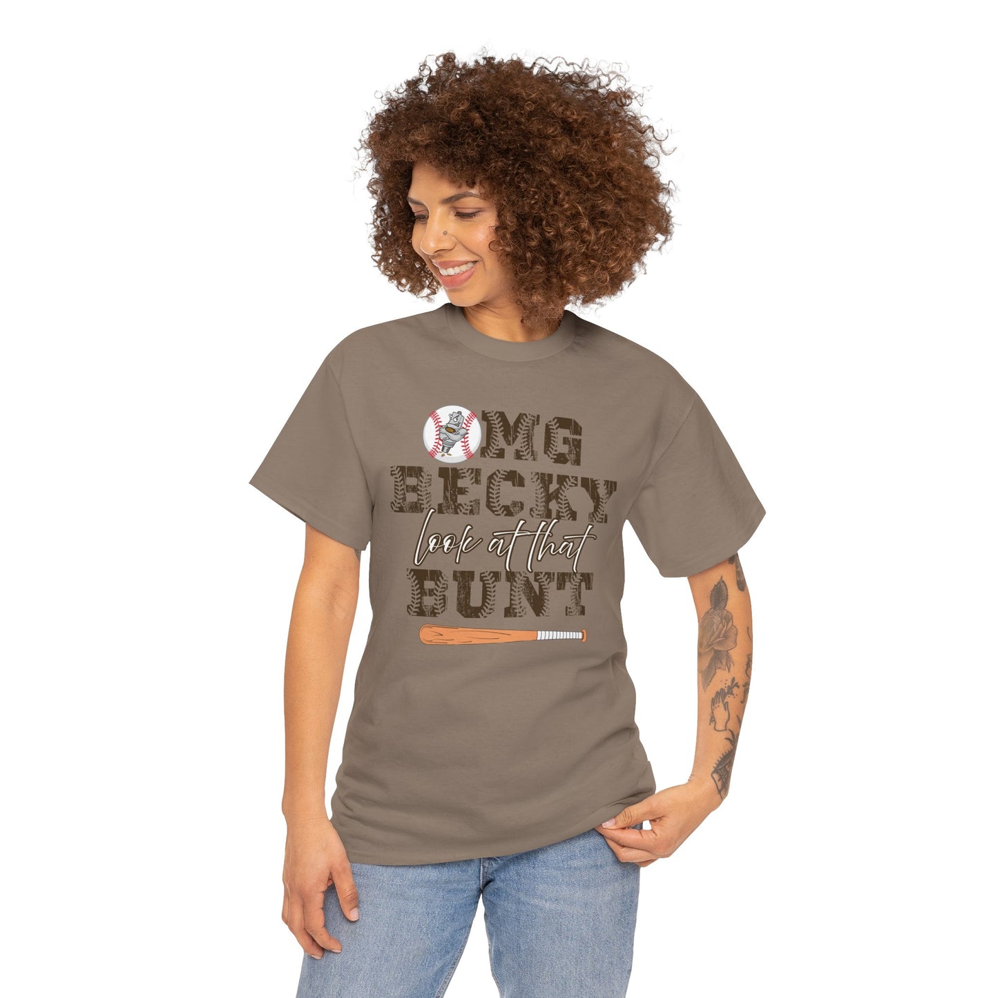 OMG Becky Look at That Bunt Speedway Baseball T-Shirt
