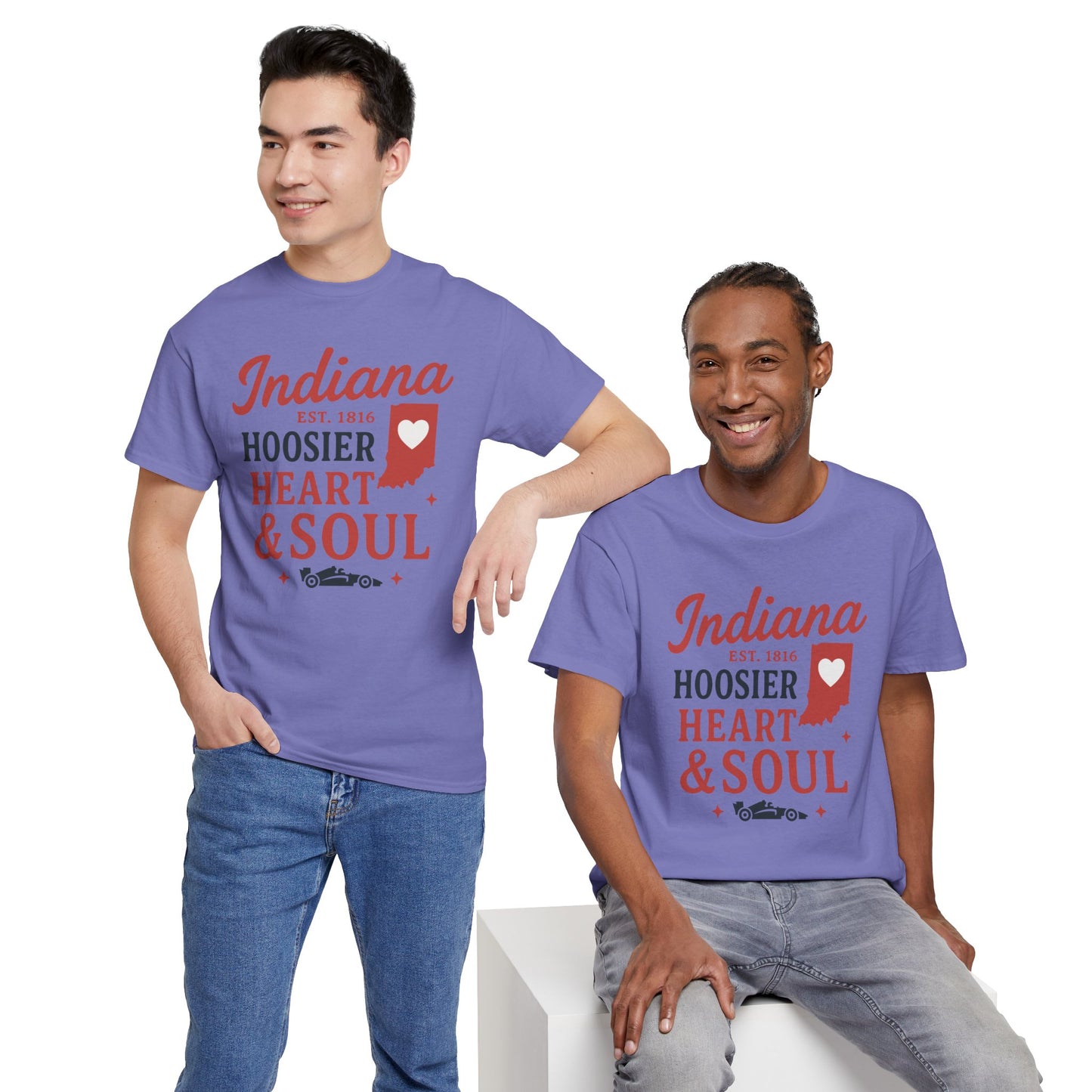 Indiana Hoosier Heart & Soul T-Shirt
