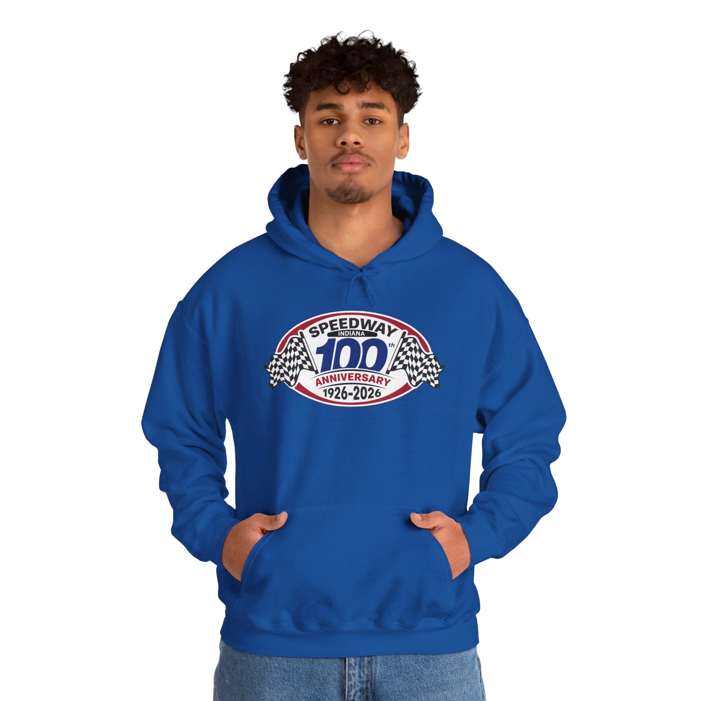 Adult Official Logo Centennial Sweatshirt — Speedway '1926–2026'
