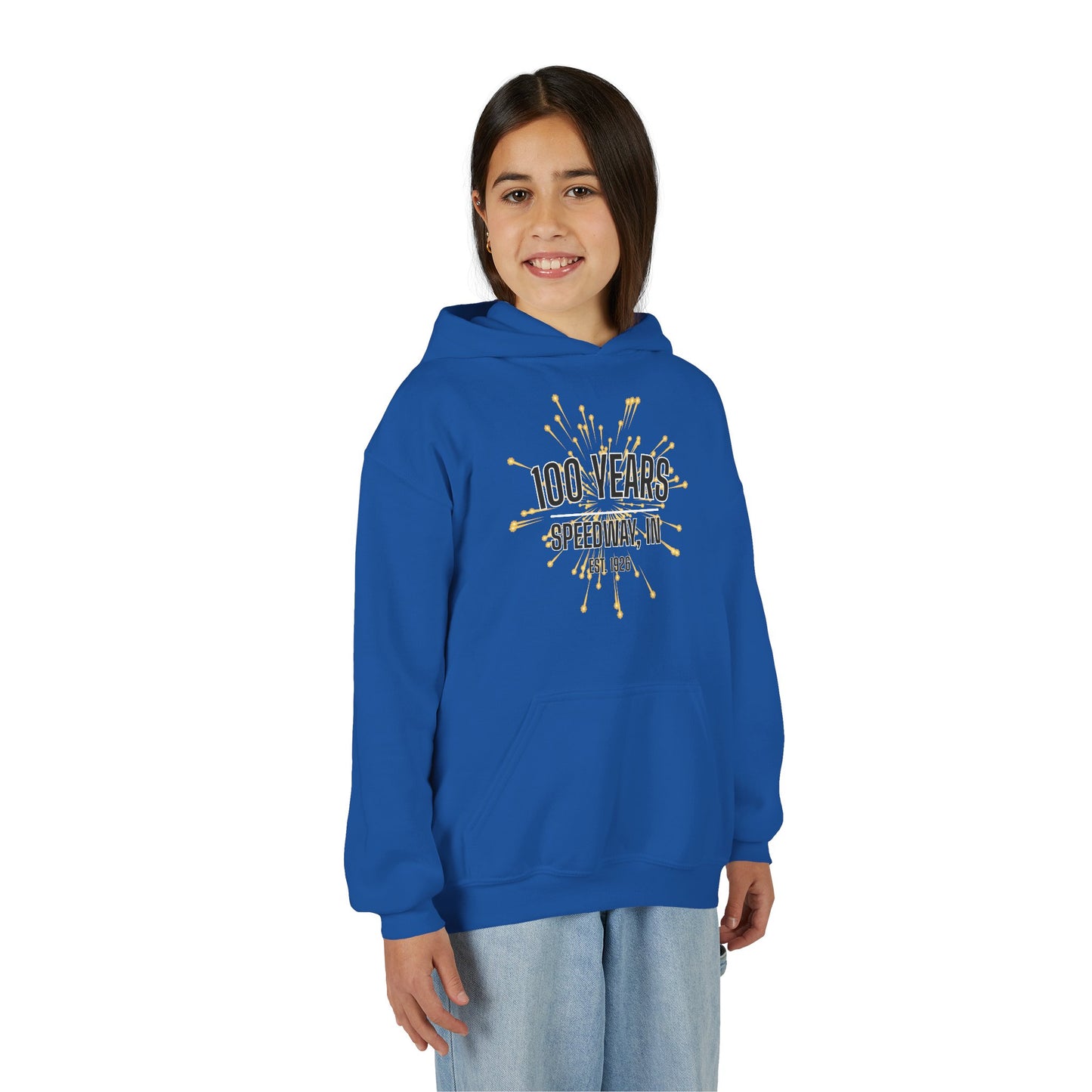 Youth 100th Anniversary - Speedway Firework Hoodie