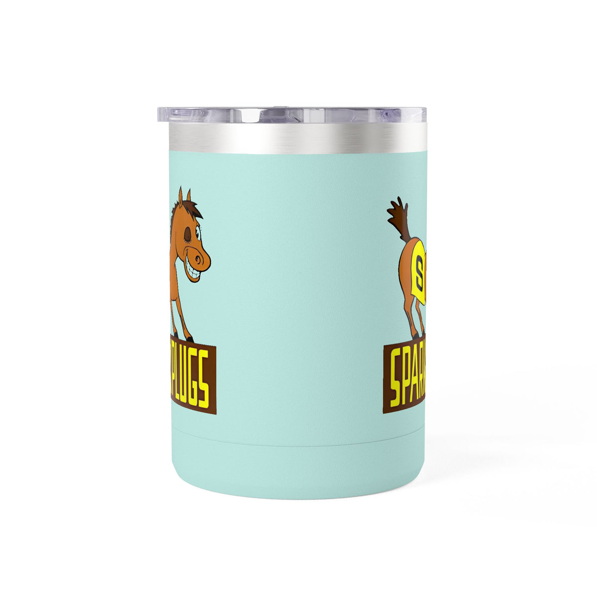 Old School Speedway Logo - 15oz Insulated Coffee Mug Tumbler with Lid