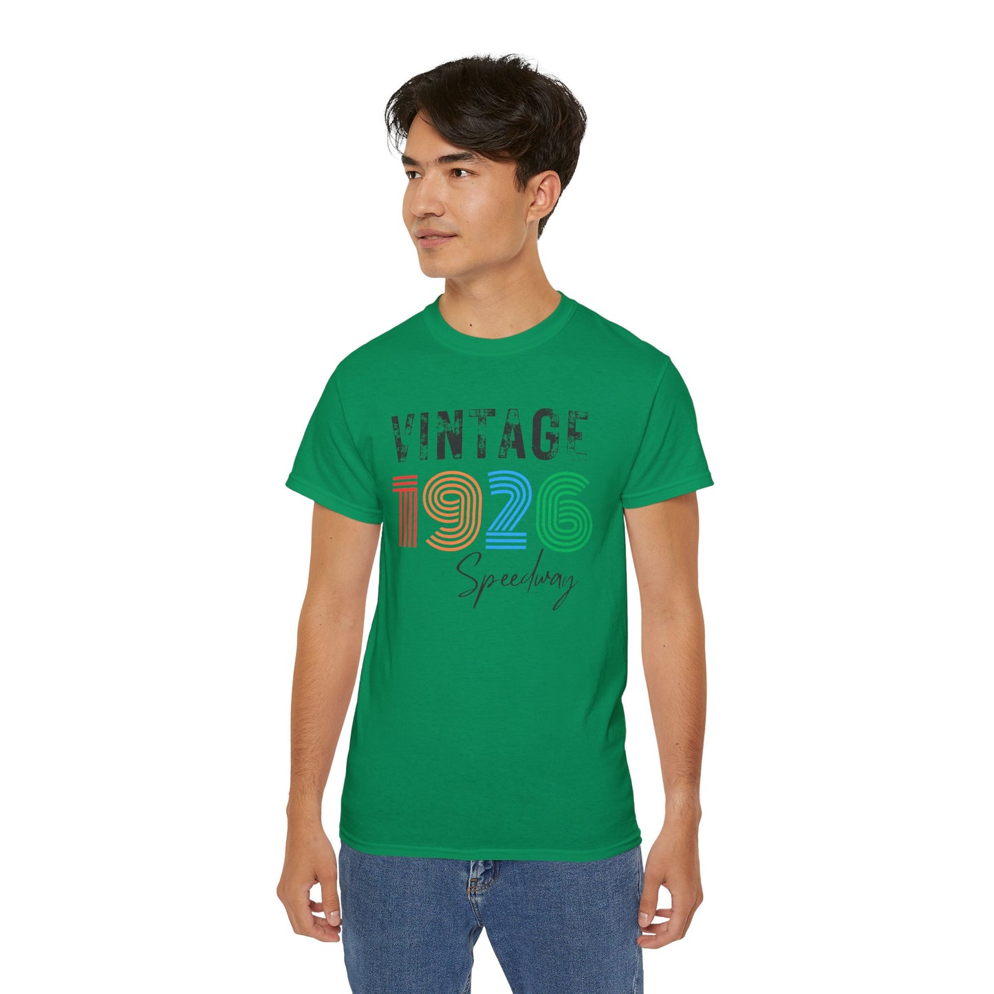 Adult 100th Anniversary - Speedway Vintage Tee