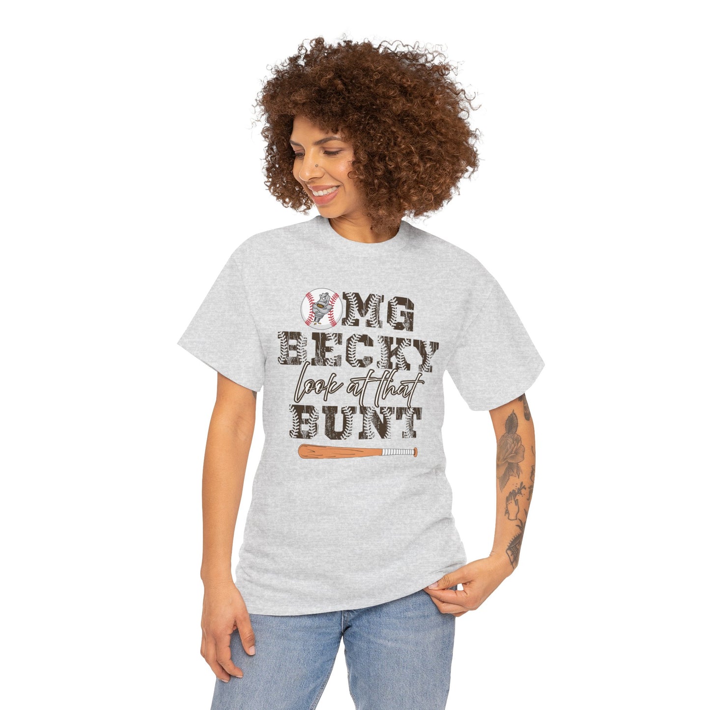 OMG Becky Look at That Bunt Speedway Baseball T-Shirt