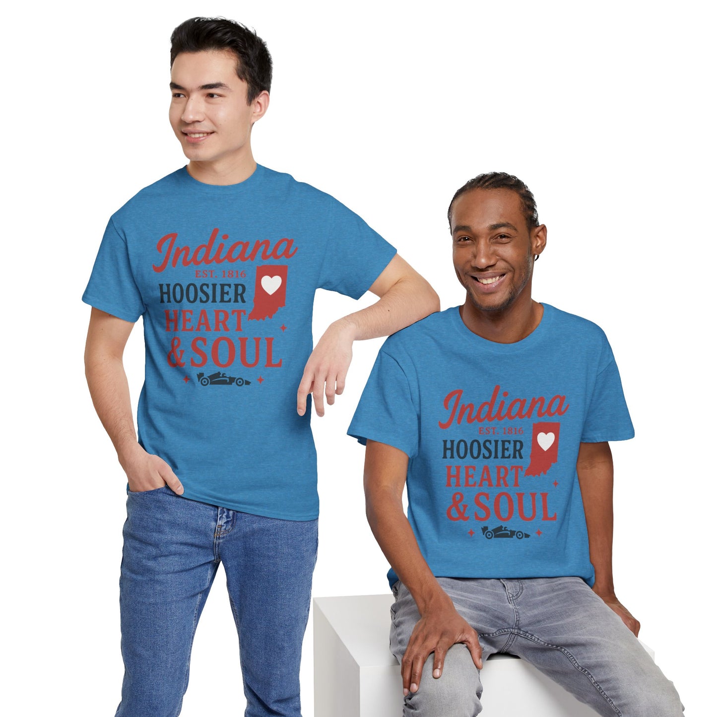 Indiana Hoosier Heart & Soul T-Shirt