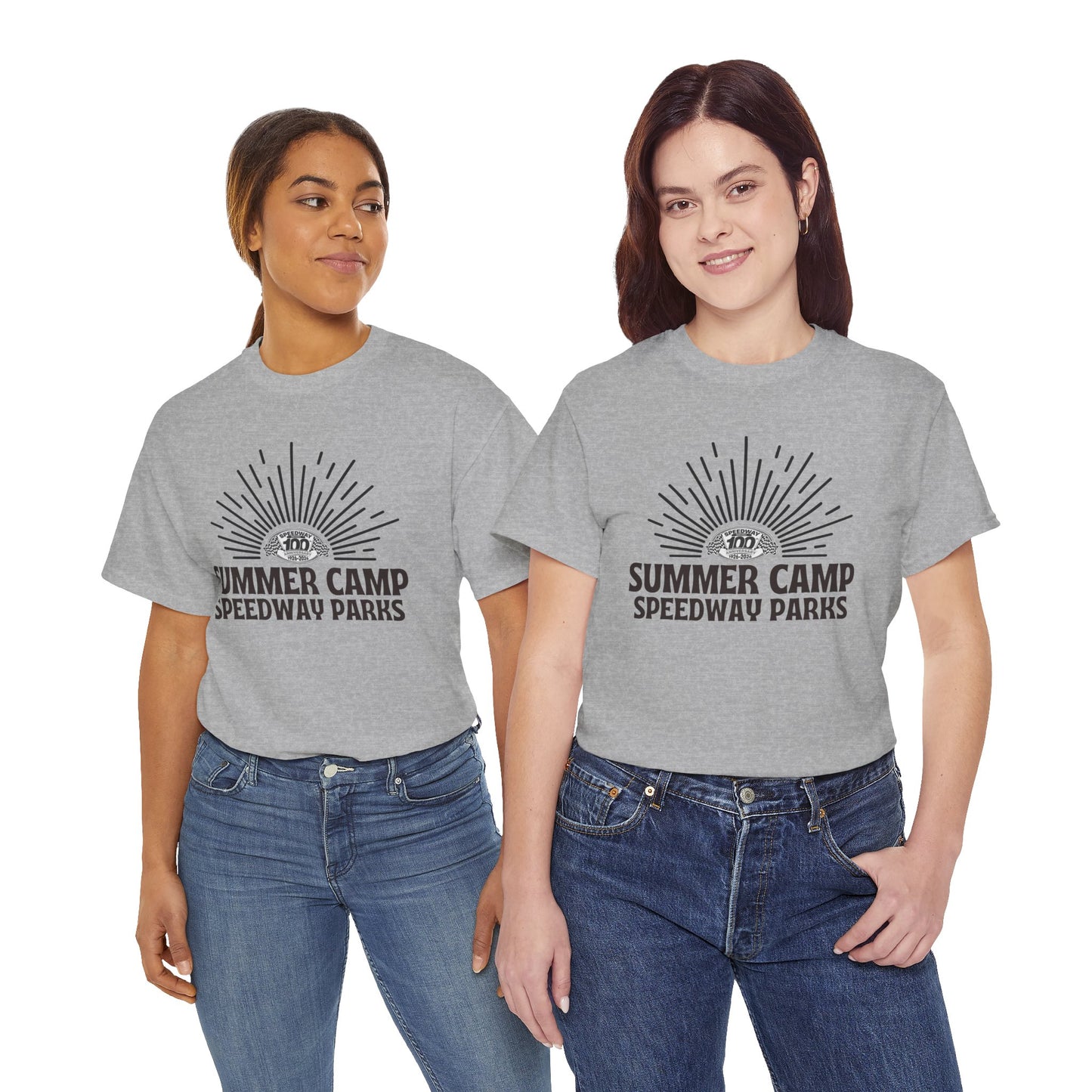 Adult Summer Camp T-Shirt - 2026 Speedway Parks Sunrise Tee
