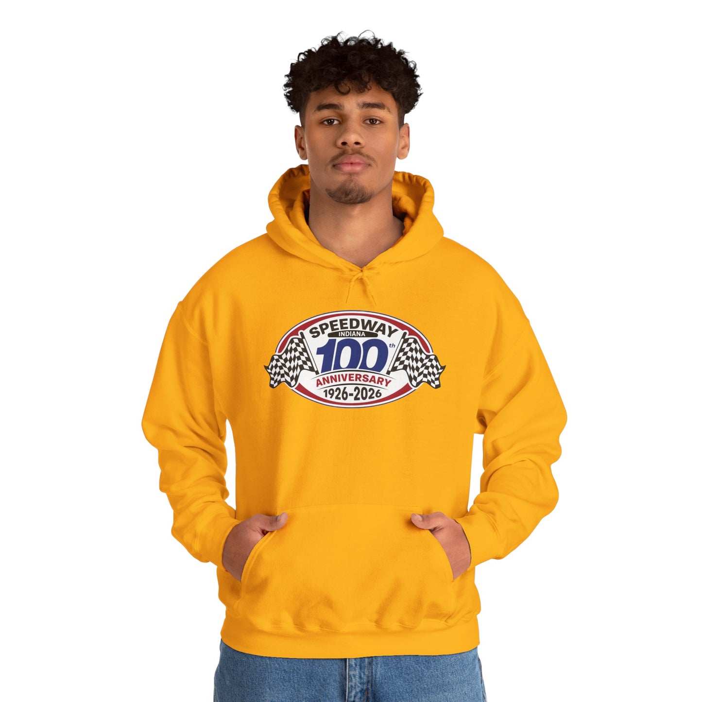 Adult Official Logo Centennial Sweatshirt — Speedway '1926–2026'